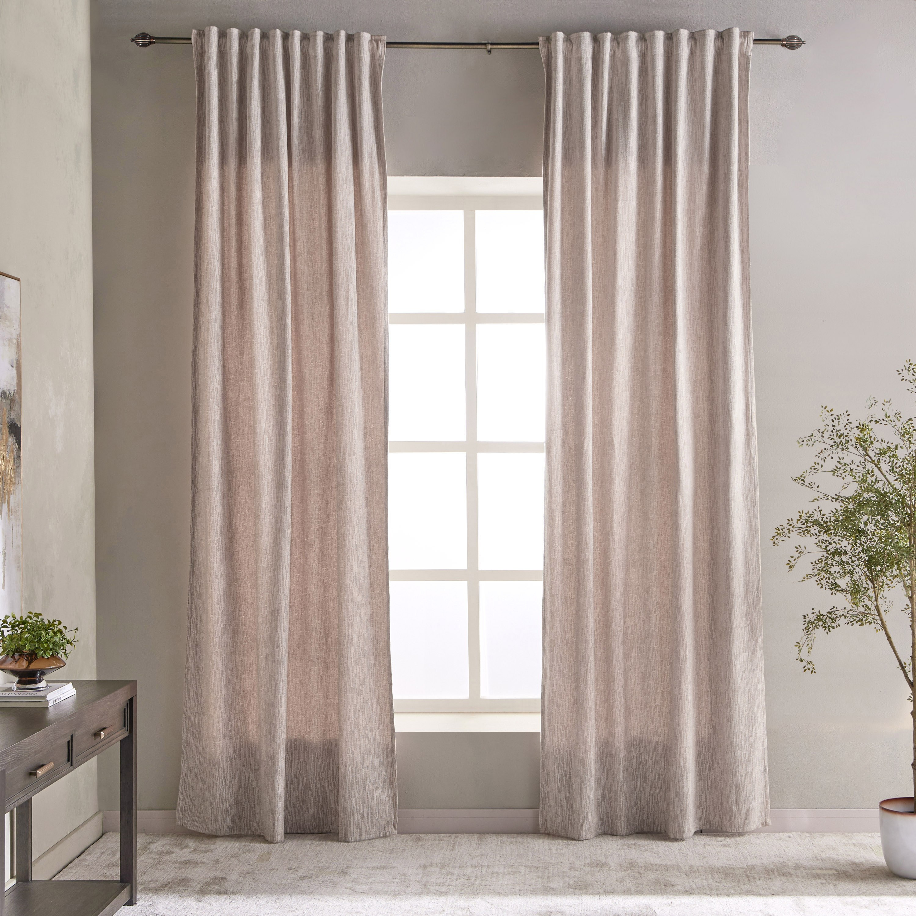 Saylor 2-Piece Curtain Set - 135x320 cm-household-windows-curtains-image-2