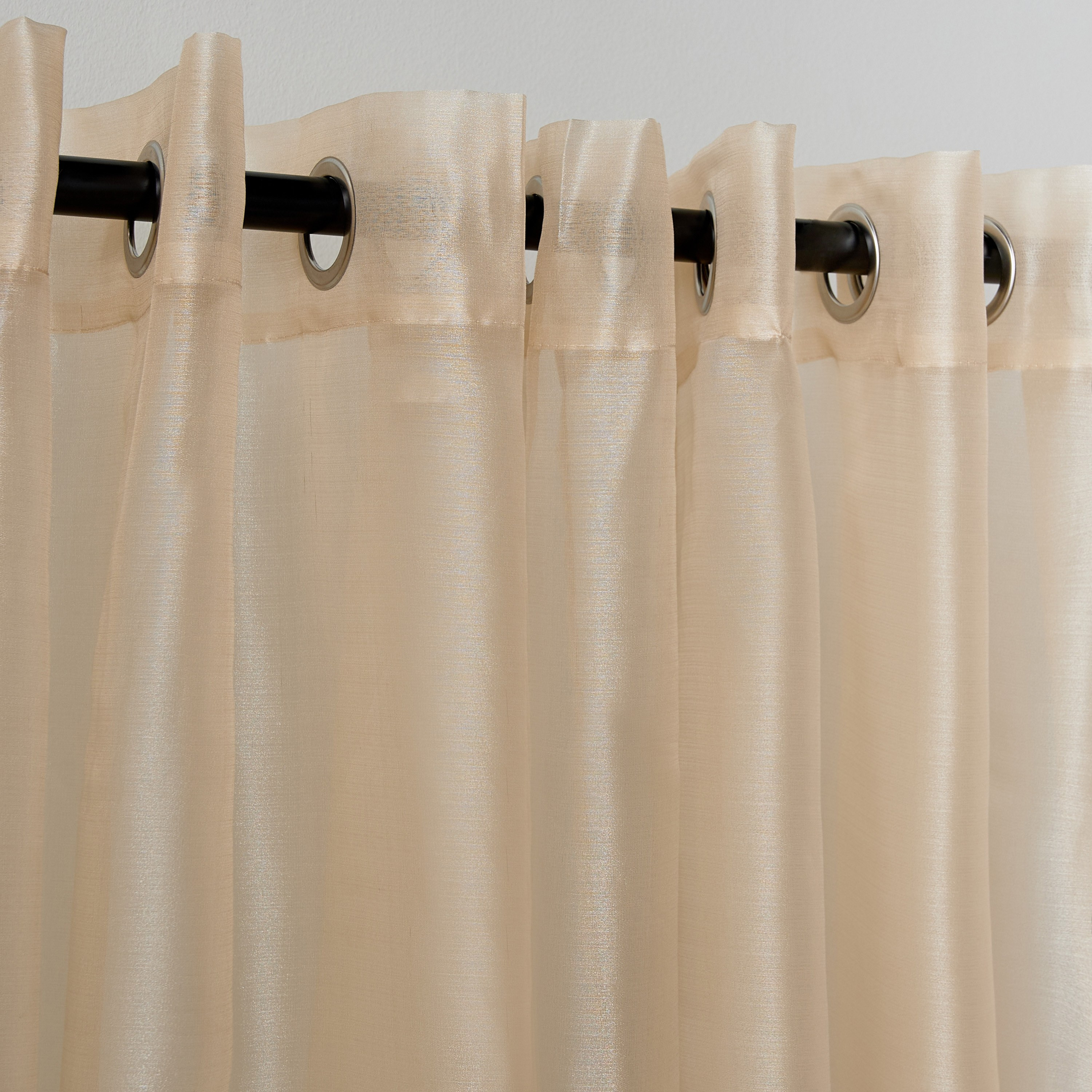طقم ستائر شفافة قطعتين - ديفون - 135x280 سم-household-windows-curtains-image-2
