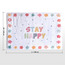 Stay Happy Woollen Flannel Rug - 120x160 cm-babyandkids-rugsandcarpets-rugs-image-5