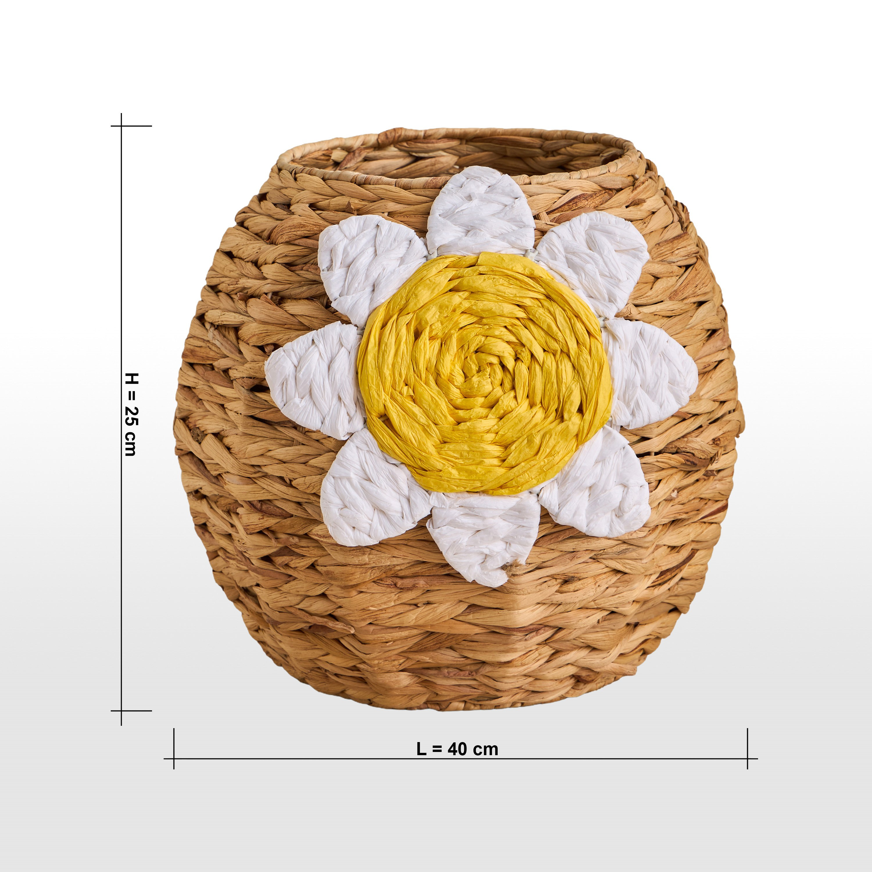 Daisy Flower Storage Basket-babyandkids-bathandstorage-storage-binsandbaskets-image-4