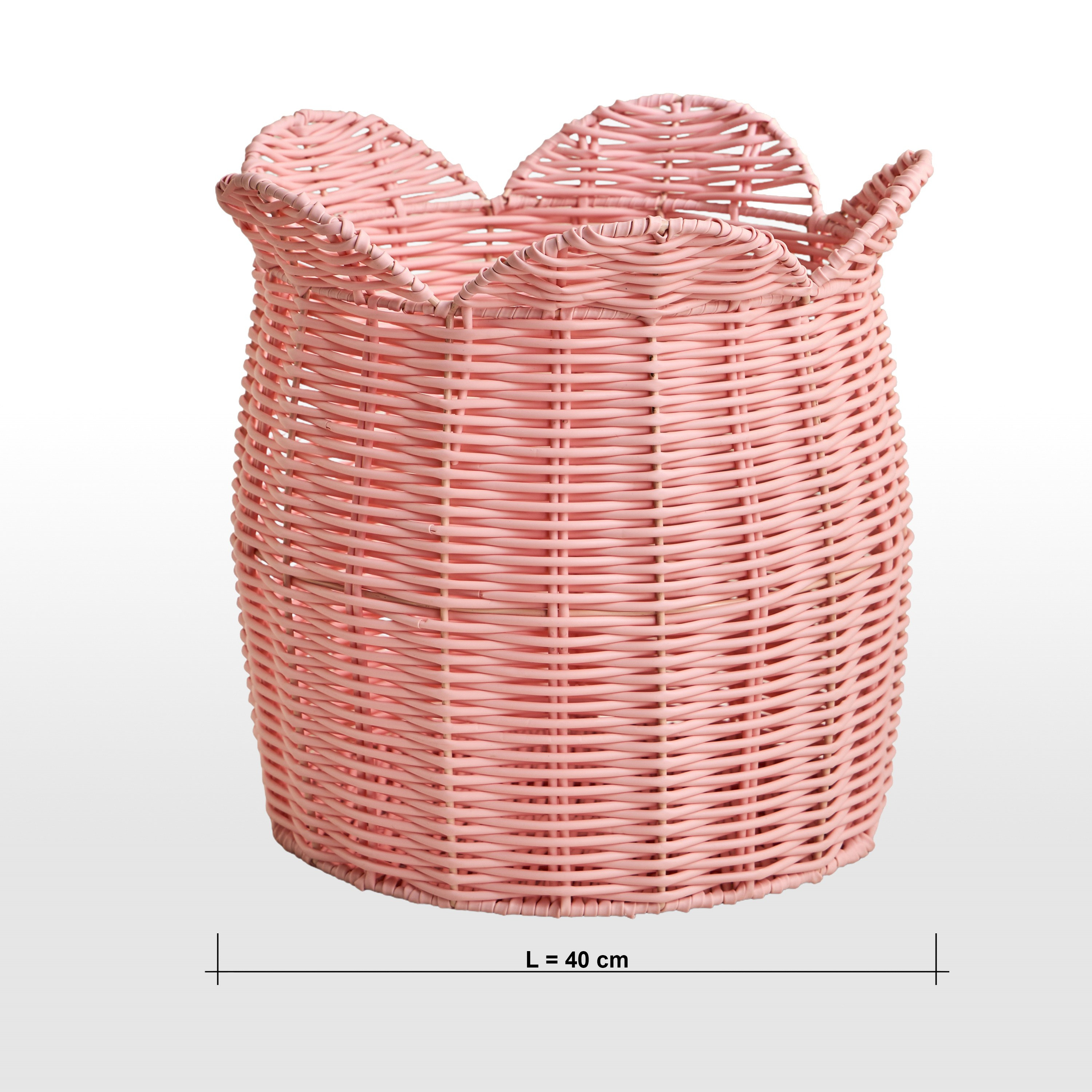 Rosa Flower Shaped Storage Basket-kids-bathandstorage-storage-binsandbaskets-image-4