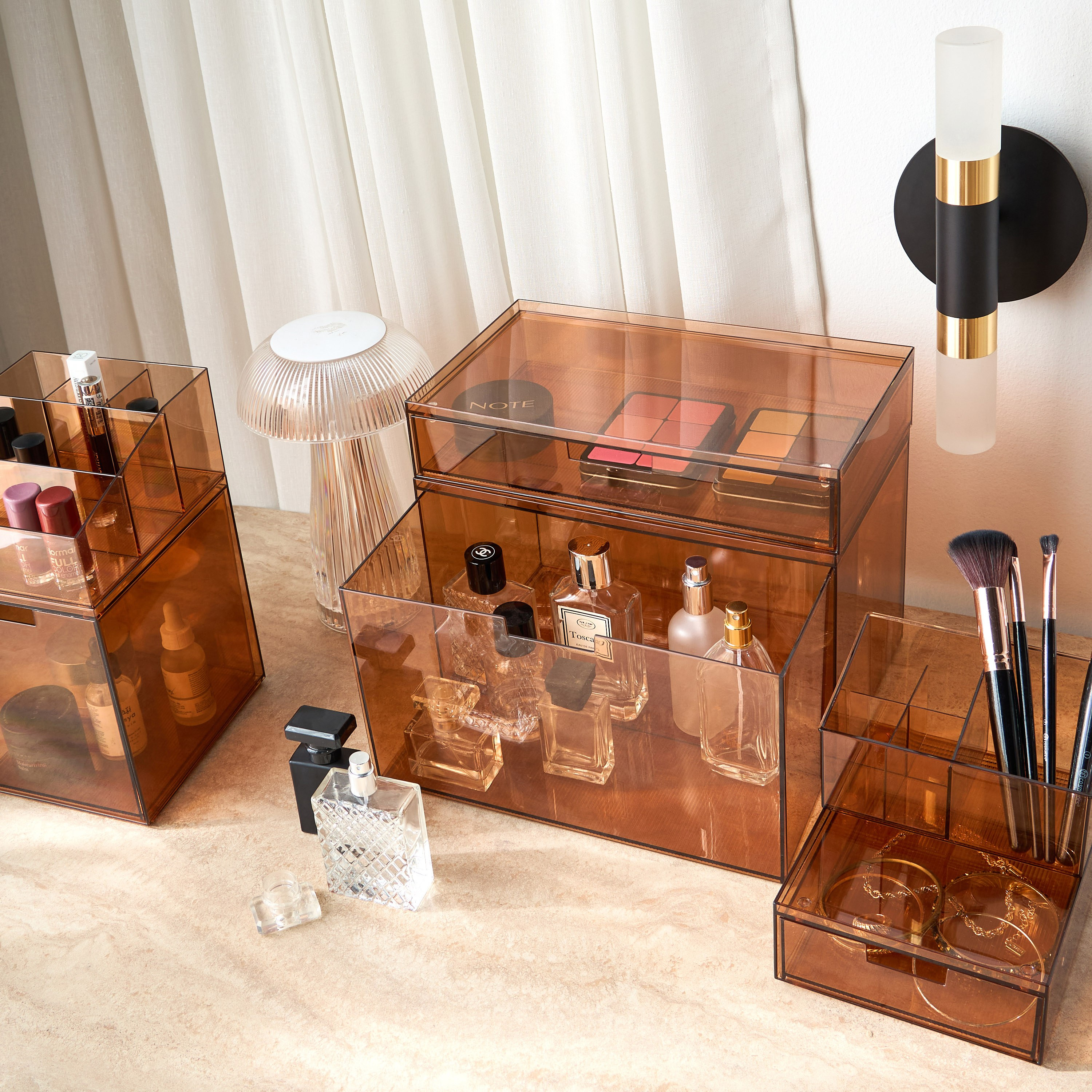 Mondo 5-Compartment Cosmetic Organiser-household-storage-cosmeticorganizing-makeuporganizersandsets-image-4