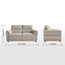 كنبة قماش بمقعدين - سليت-furniture-sofaandseating-sofasandsofasets-image-1
