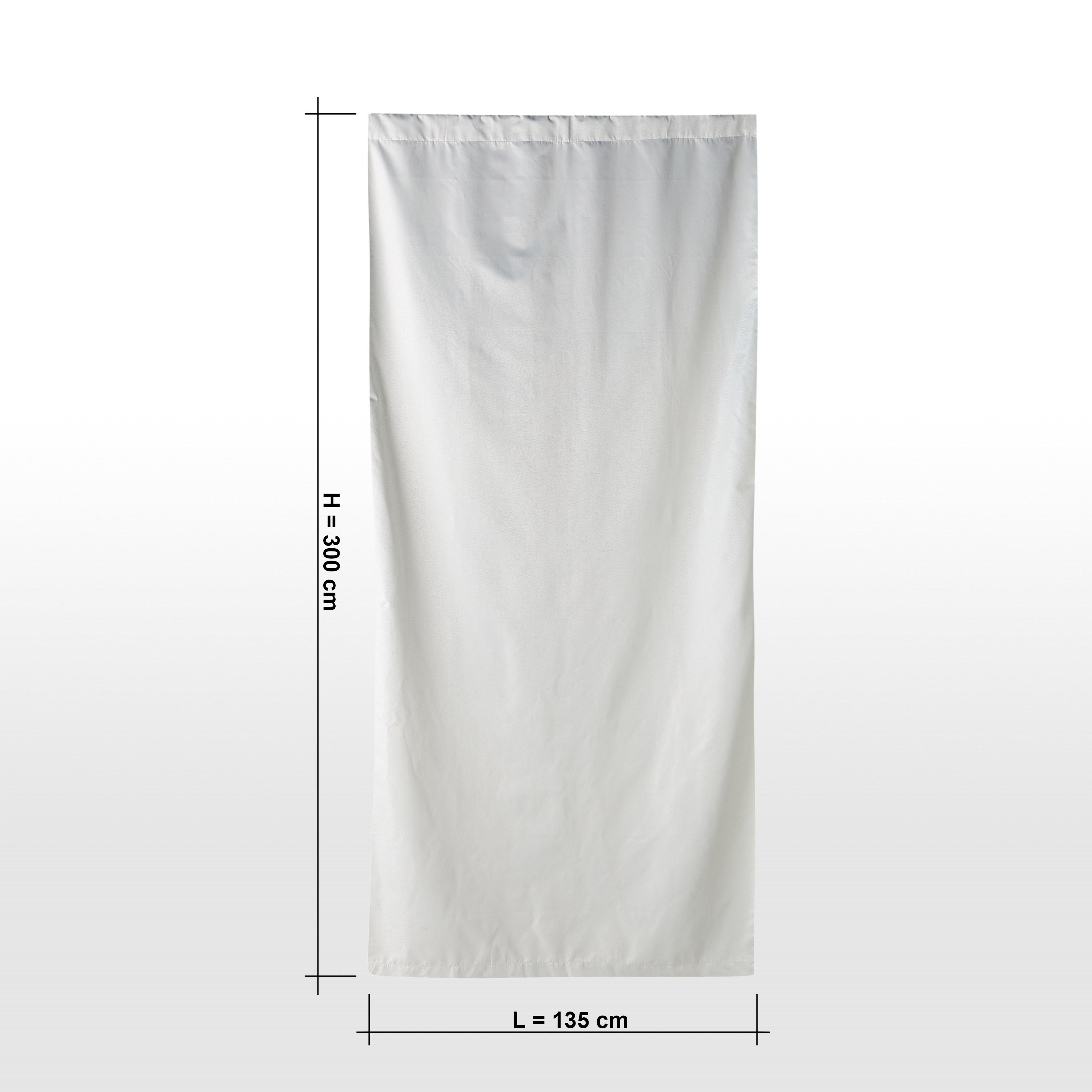 طقم ستائر تعتيم من قطعتين - إلين - 135x300 سم-household-windows-curtains-image-7