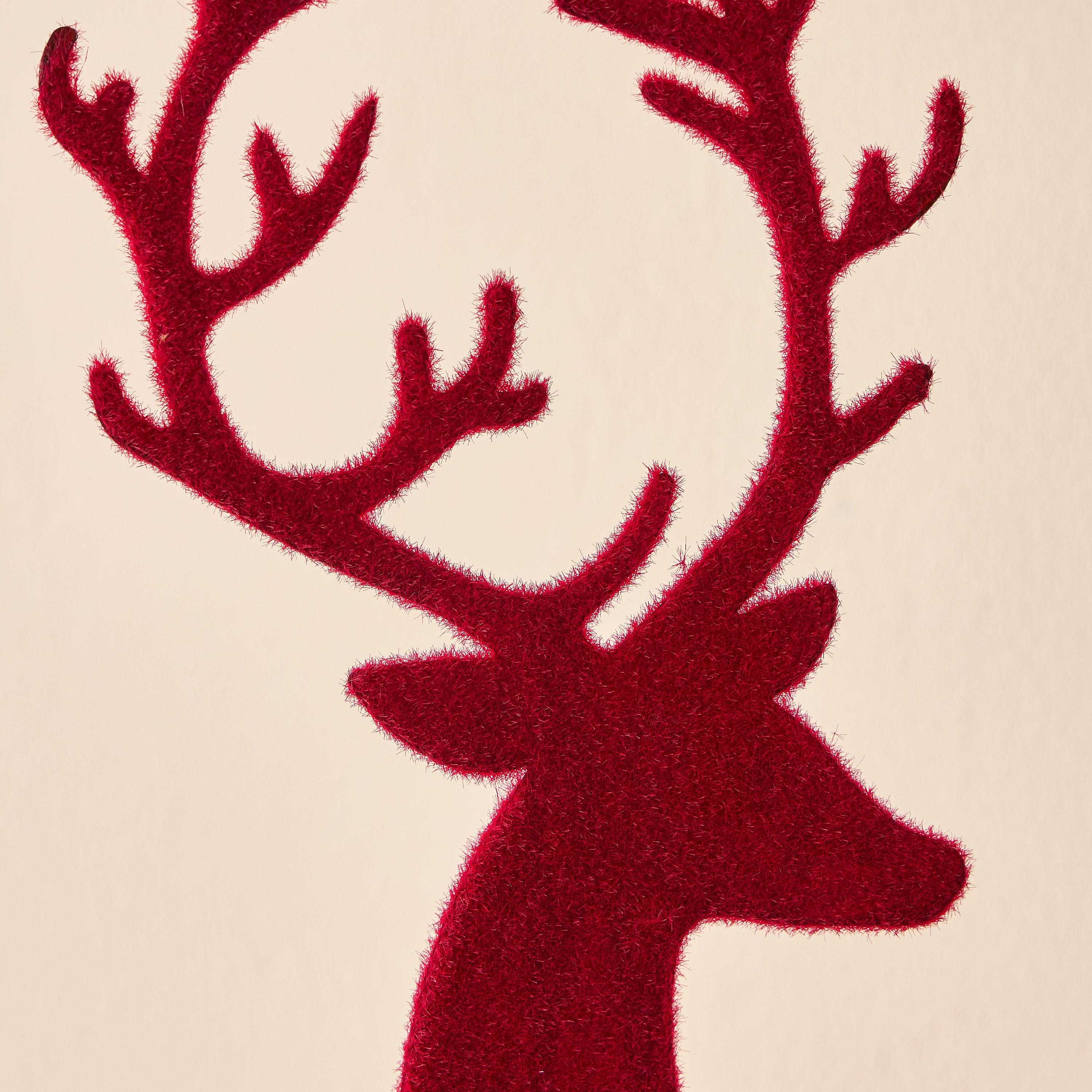 غزال معدني لديكور الطاولة - 38 سم-household-christmas-decorandtableware-decoraccessories-image-2