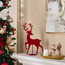 Reindeer Metal Table Top Decor - 38 cm-household-christmas-decorandtableware-decoraccessories-image-3