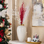 Flocked Twig Spray - 34 cm-household-christmas-wreathsgarlandsandflowers-wreaths-image-3