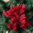 Flocked Pine Spray - 15 cm-household-christmas-wreathsgarlandsandflowers-flowers-image-1