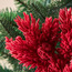 Flocked Pine Spray - 15 cm-household-christmas-wreathsgarlandsandflowers-flowers-image-2