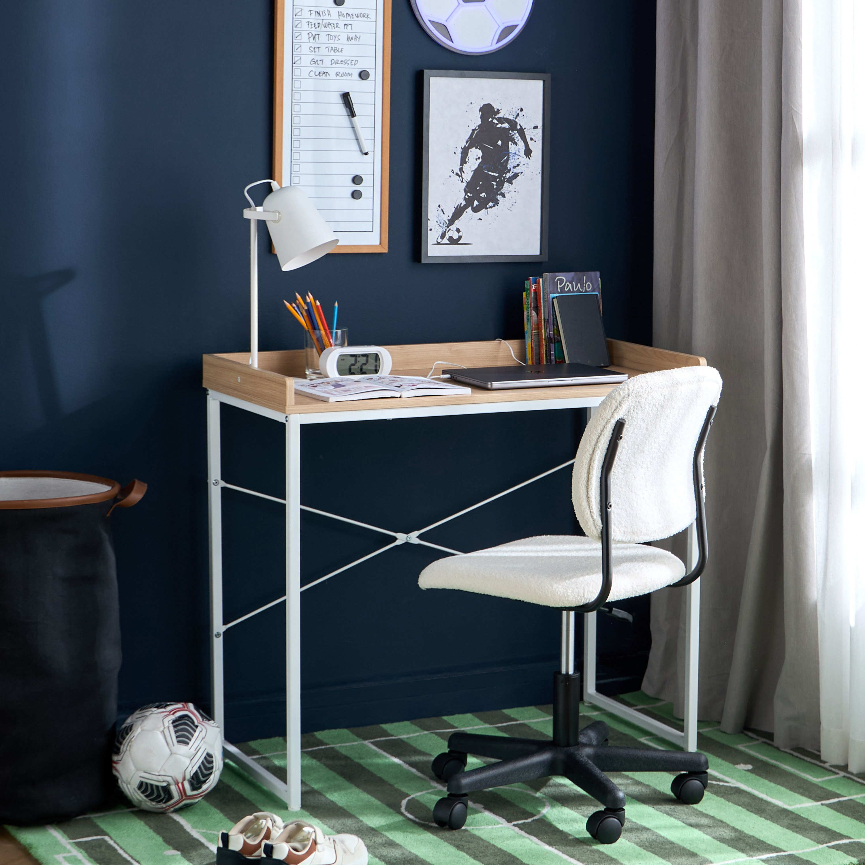 مكتب وكرسي - سانتنير-babyandkids-roomfurniture-studydesks-image-9