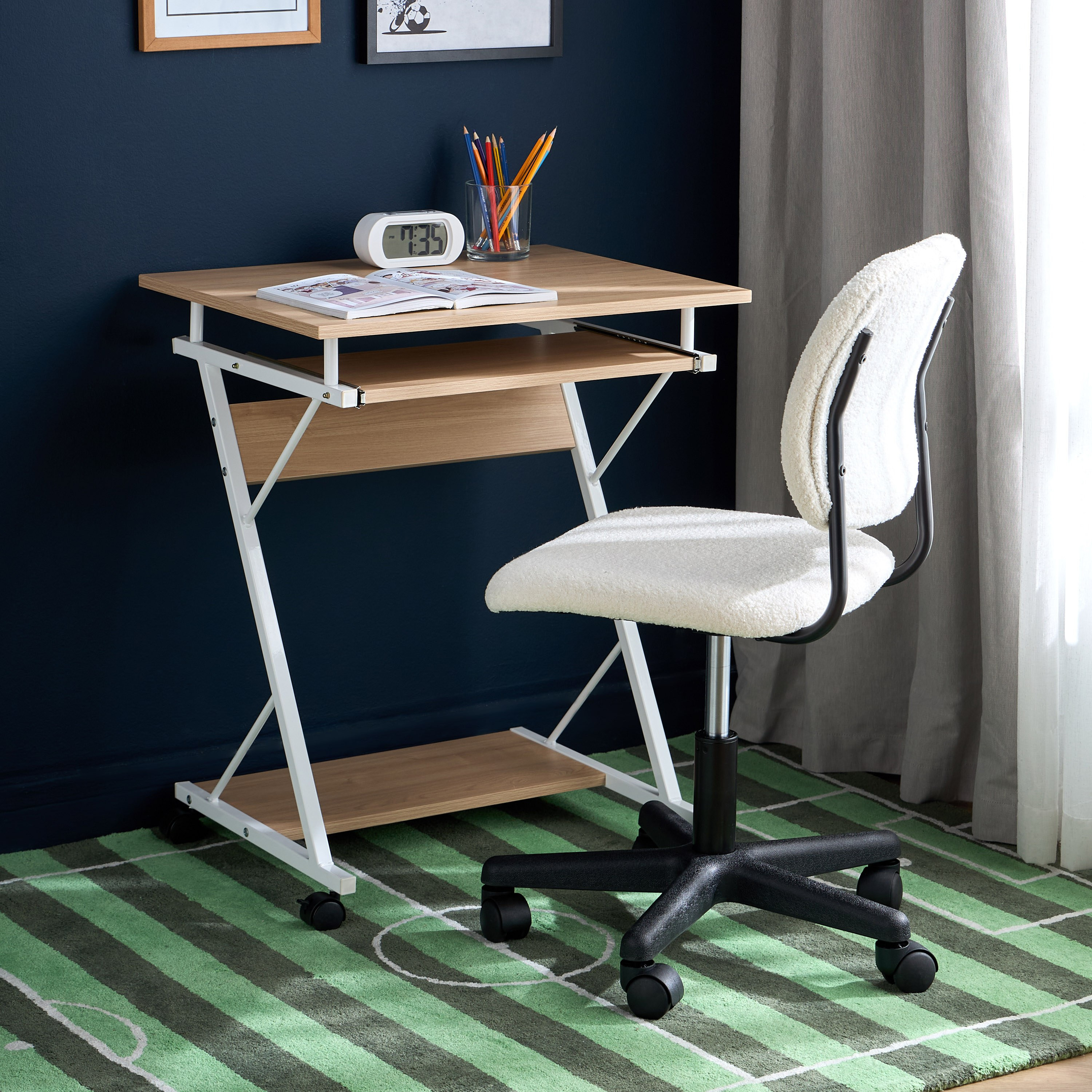 Mitchell Desk with Chair-babyandkids-roomfurniture-studydesks-image-1