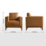 Duke Half Leather Armchair-furniture-sofaandseating-armchairs-image-8