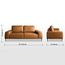 كنبة جلد صناعي 3 مقاعد - إيدين-furniture-sofaandseating-sofasandsofasets-image-1