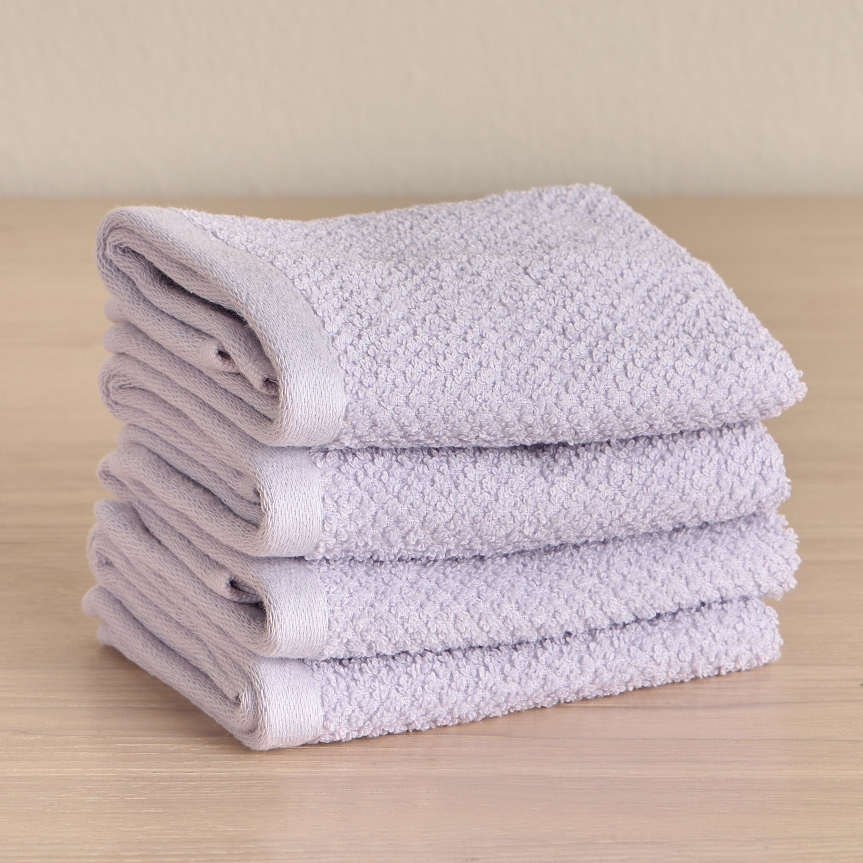 Estella 420 GSM Turkish Cotton 4-Piece Fingertip Towel Set - 30x30 cm-kids-bathandstorage-bath-towels-image-1