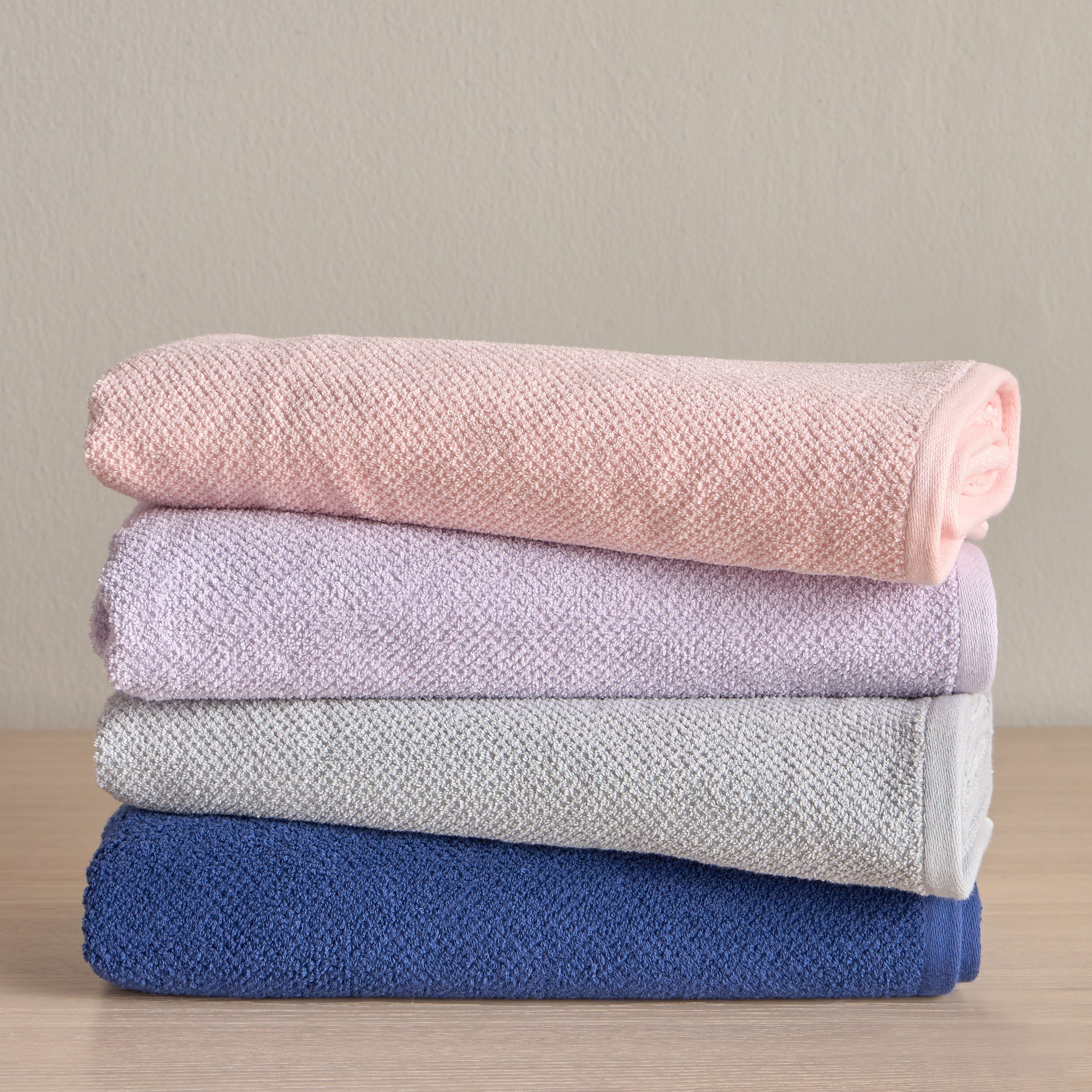 Estella 420 GSM Turkish Cotton 4-Piece Fingertip Towel Set - 30x30 cm-babyandkids-bathandstorage-bath-towels-image-6