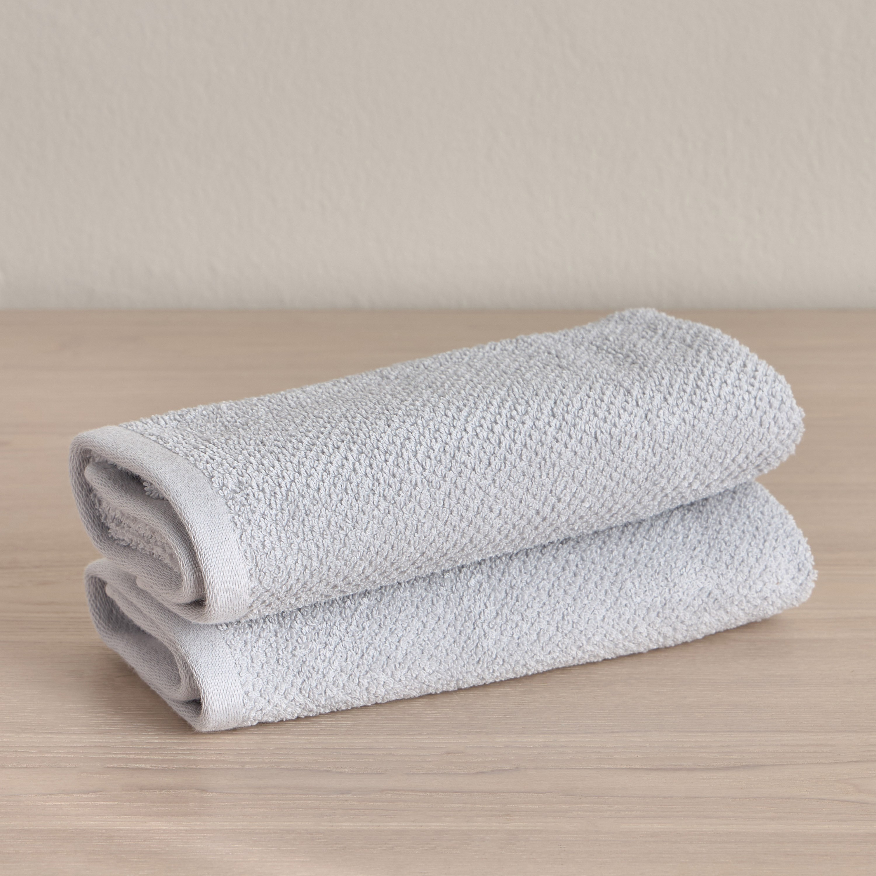 طقم مناشف يد قطن تركي 420 جرام لكل متر مربع من قطعتين - إستيلا - 40x70 سم-kids-bathandstorage-bath-towels-image-1