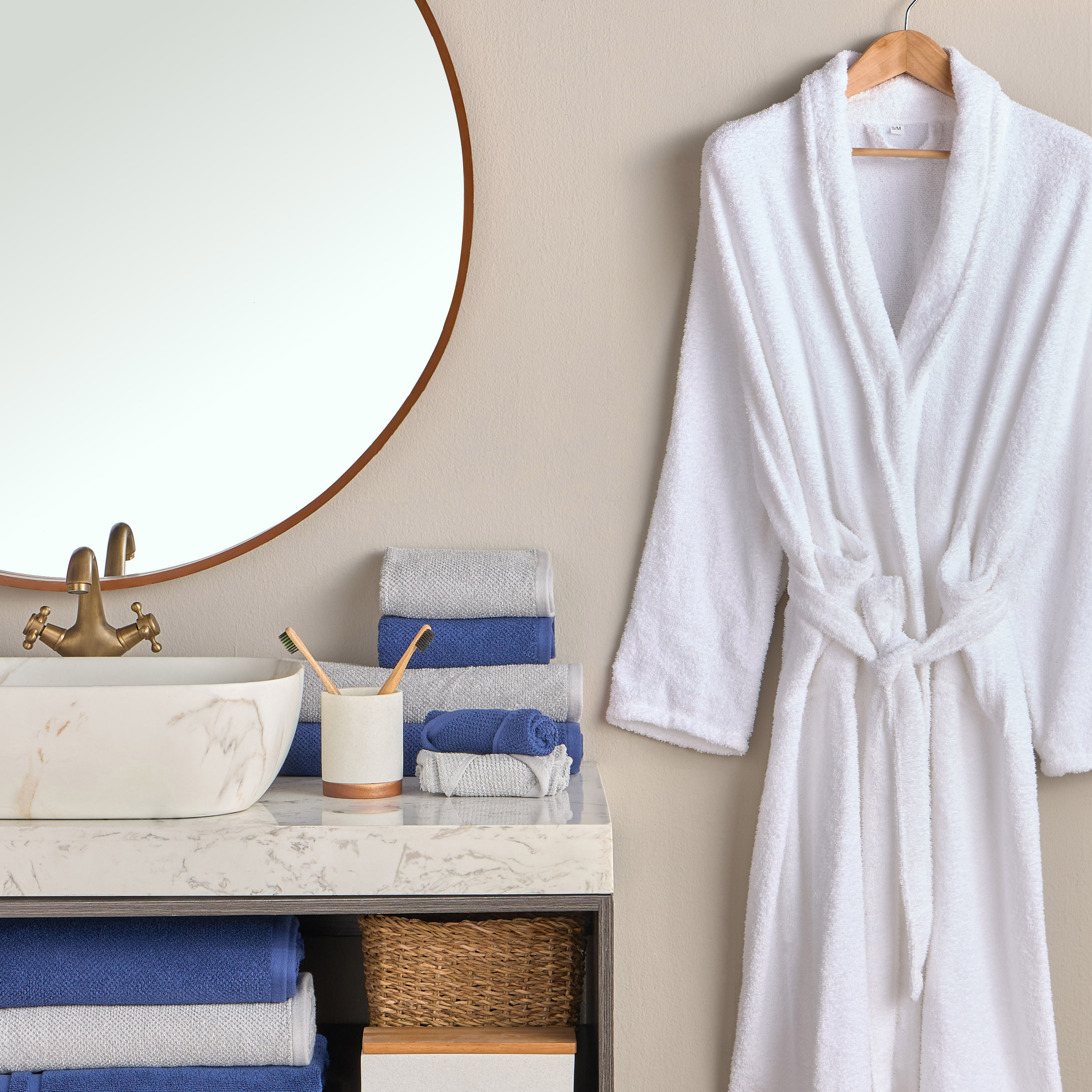 طقم مناشف يد قطن تركي 420 جرام لكل متر مربع من قطعتين - إستيلا - 40x70 سم-kids-bathandstorage-bath-towels-image-8