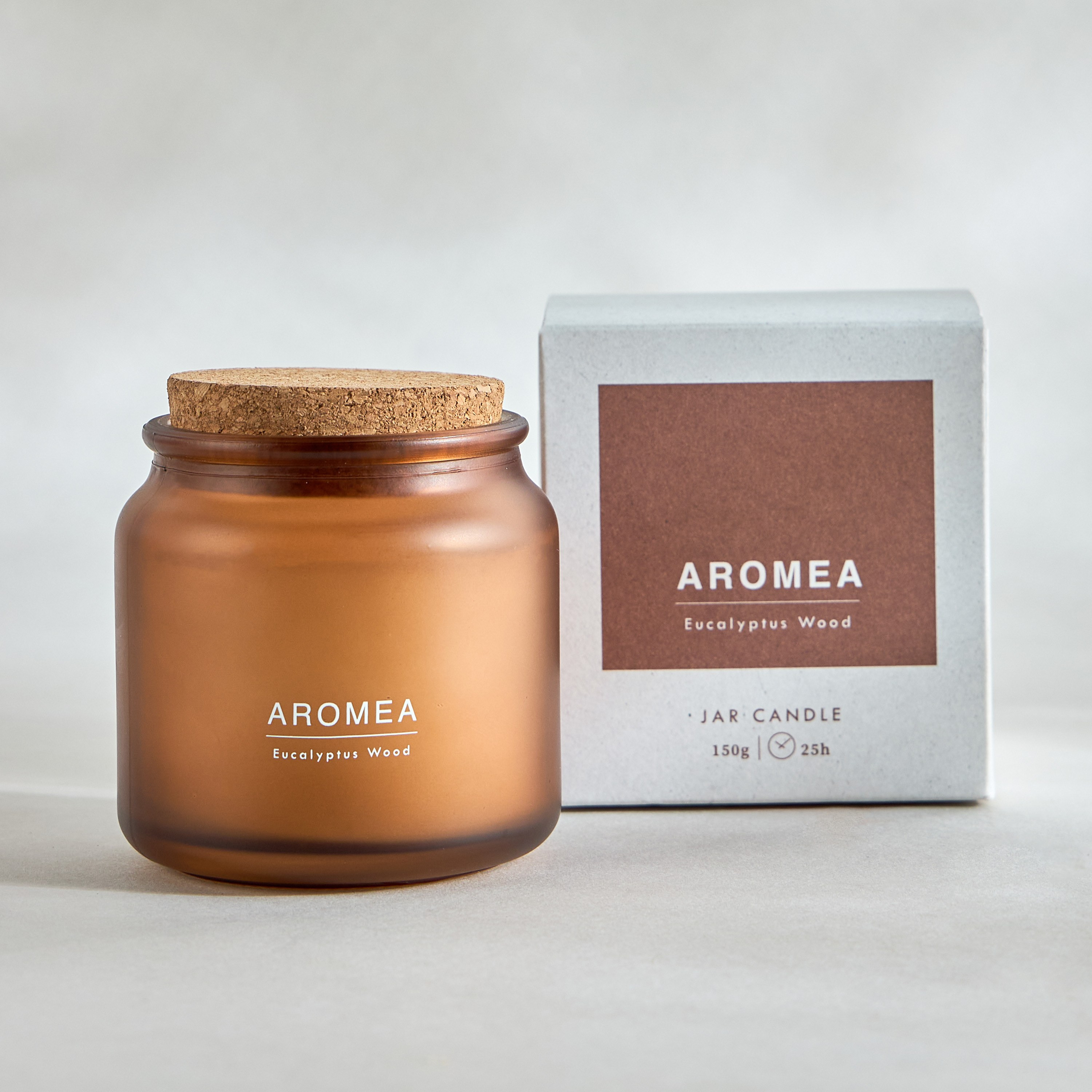 Aromea Eucalyptus Wood Scented Jar Candle-household-homefragrance-candles-image-2