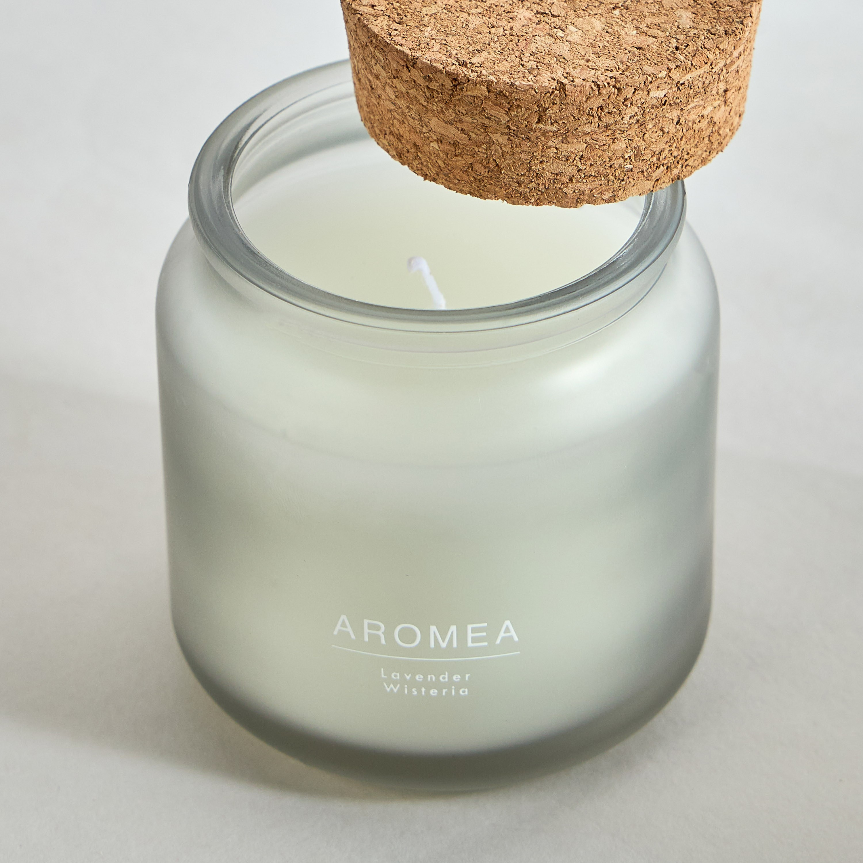 Aromea Lavender Wisteria Scented Jar Candle - 25 h-household-homefragrance-candles-image-3