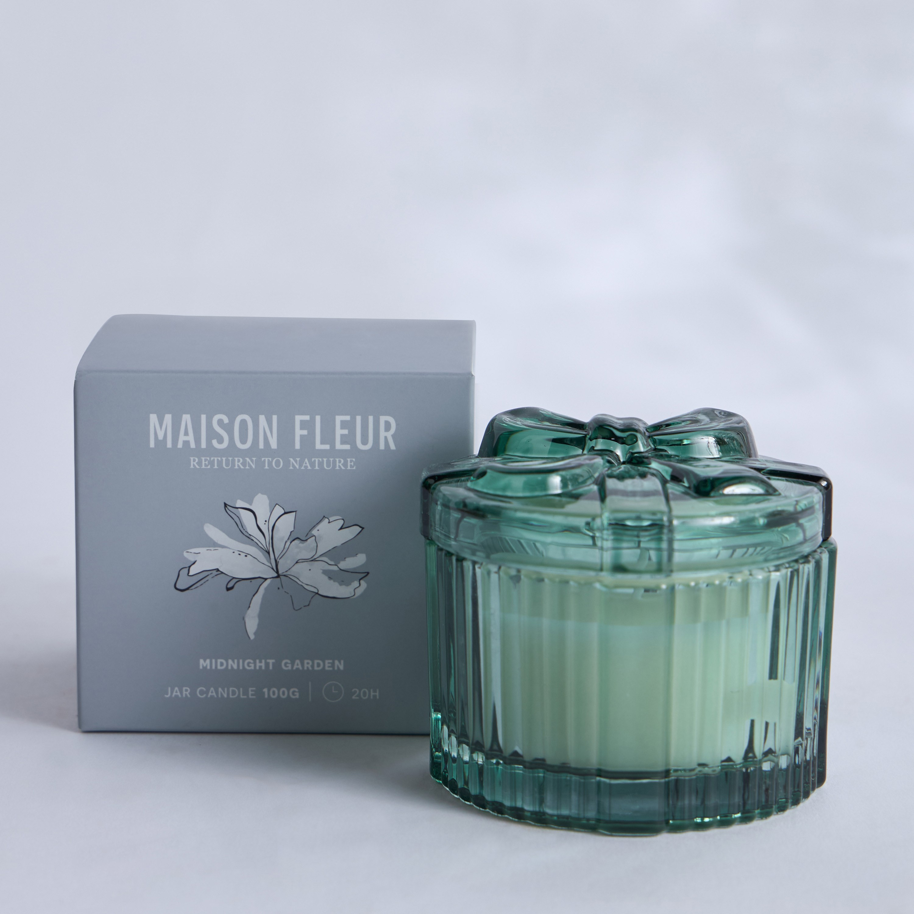 Maison Fleur Midnight Garden Scented Jar Candle - 20 h-household-homefragrance-candles-image-2