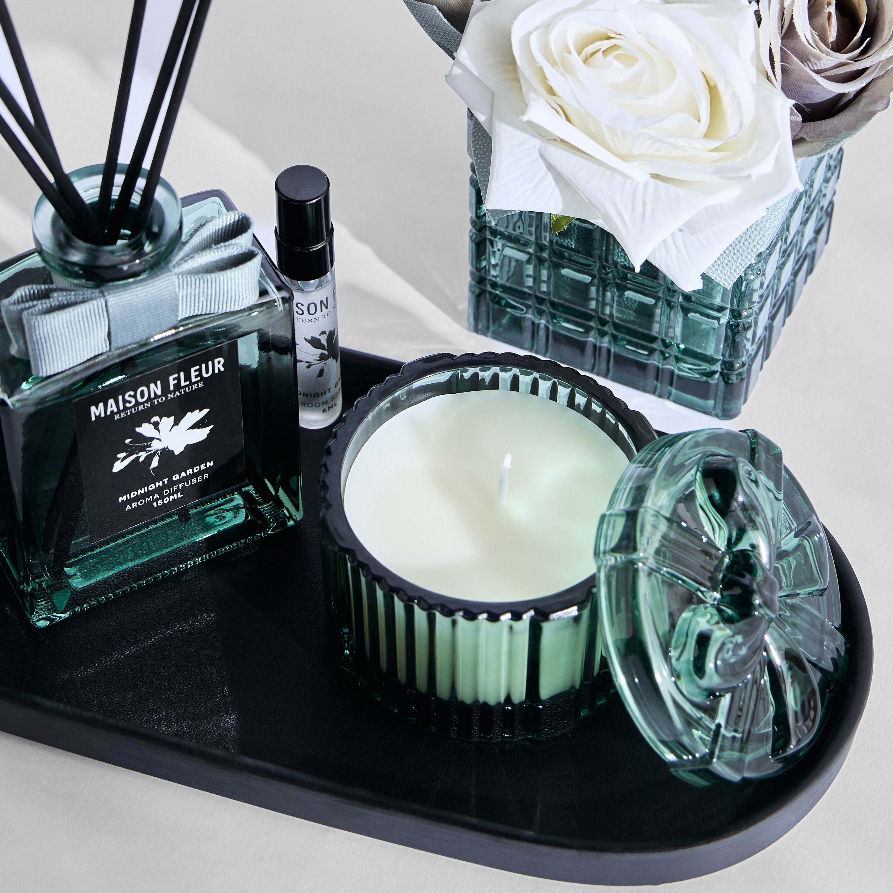 مجموعة هدايا بعطر ميدنايت جرين 5 قطع - ميزون فلور-household-homefragrance-fragrancegiftset-image-3
