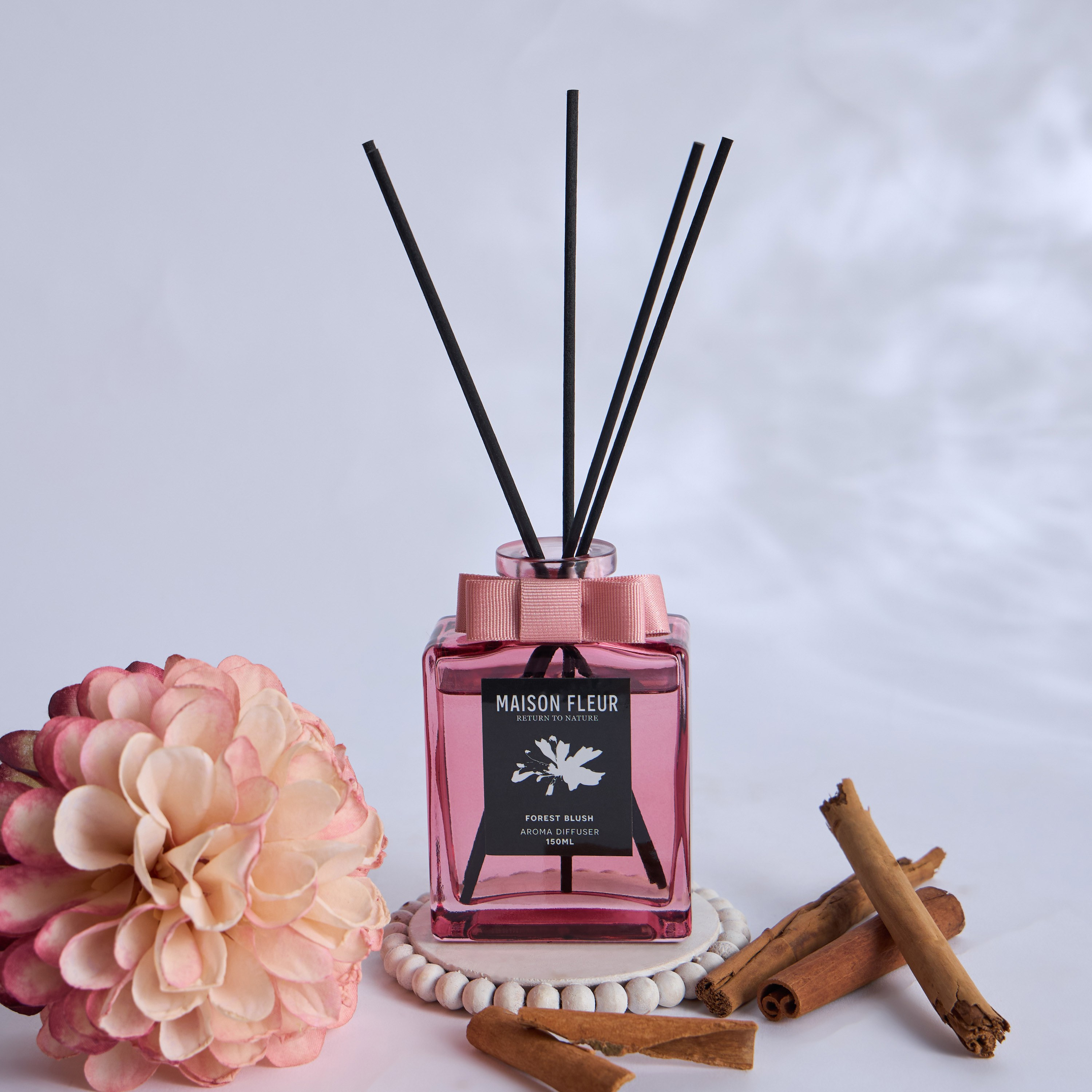 Maison Fleur Forest Blush Reed Diffuser - 150 ml-household-homefragrance-reeddiffusers-image-1