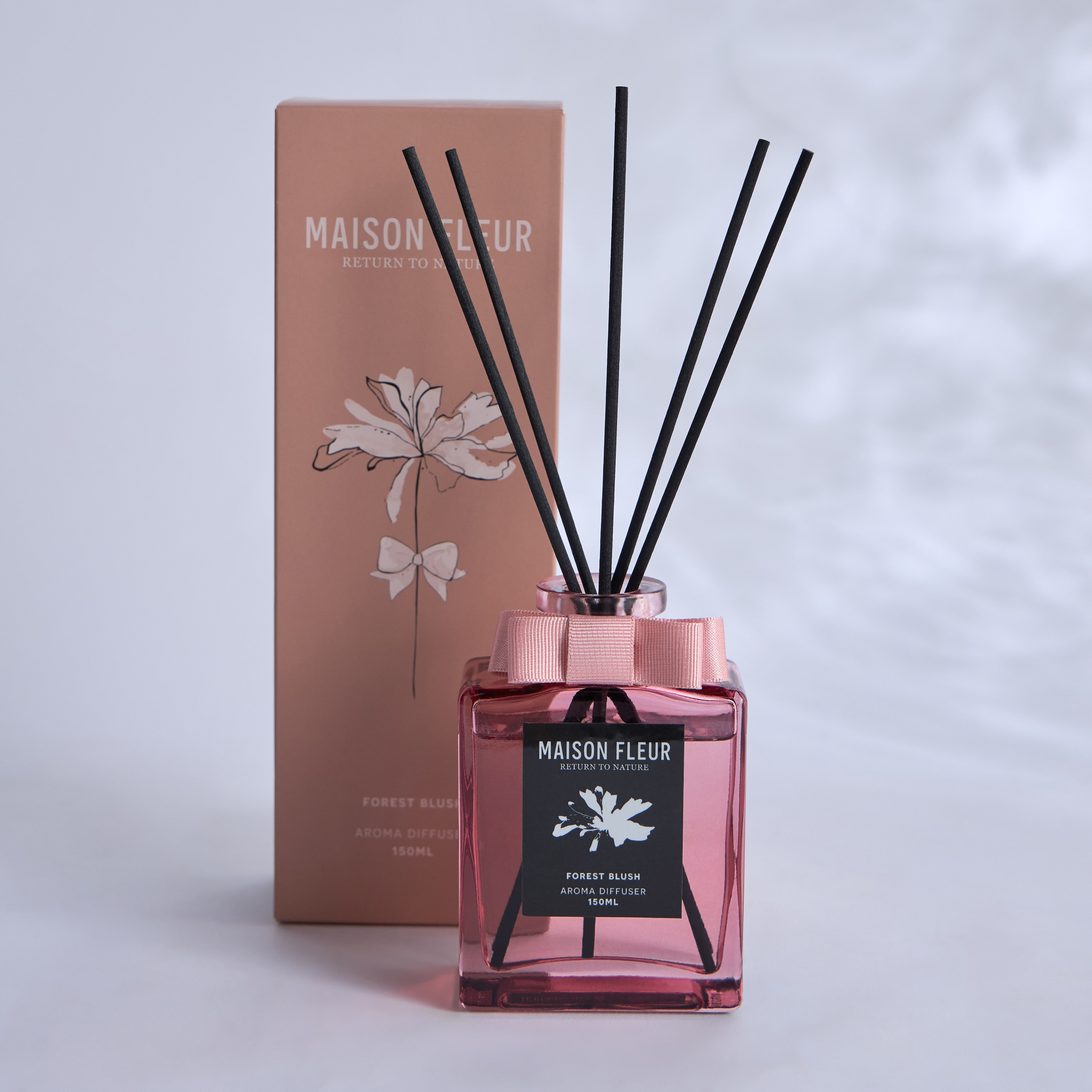 Maison Fleur Forest Blush Reed Diffuser - 150 ml-household-homefragrance-reeddiffusers-image-2