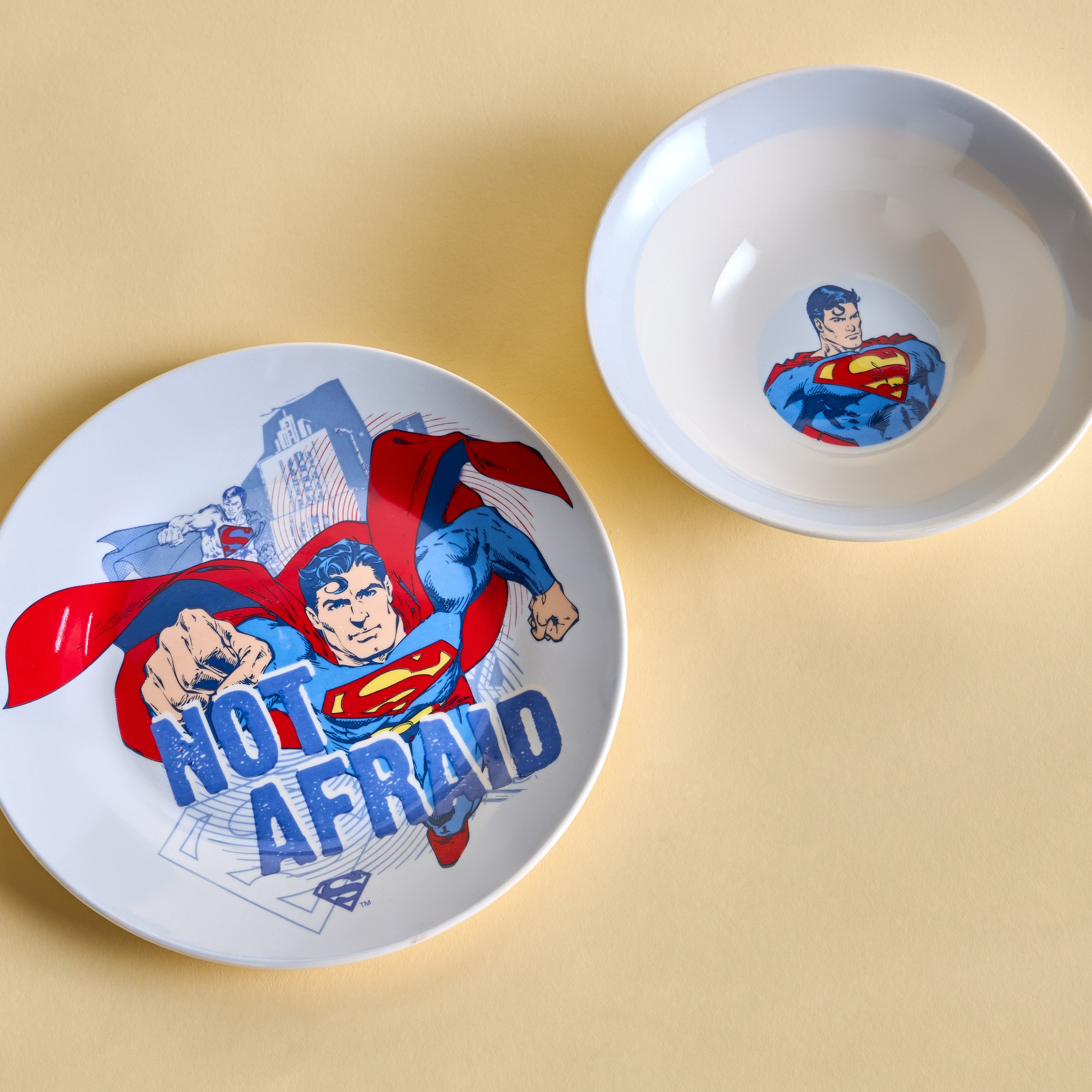 Superman 3-Piece Tableware Set-babyandkids-eatanddrink-tableware-image-2