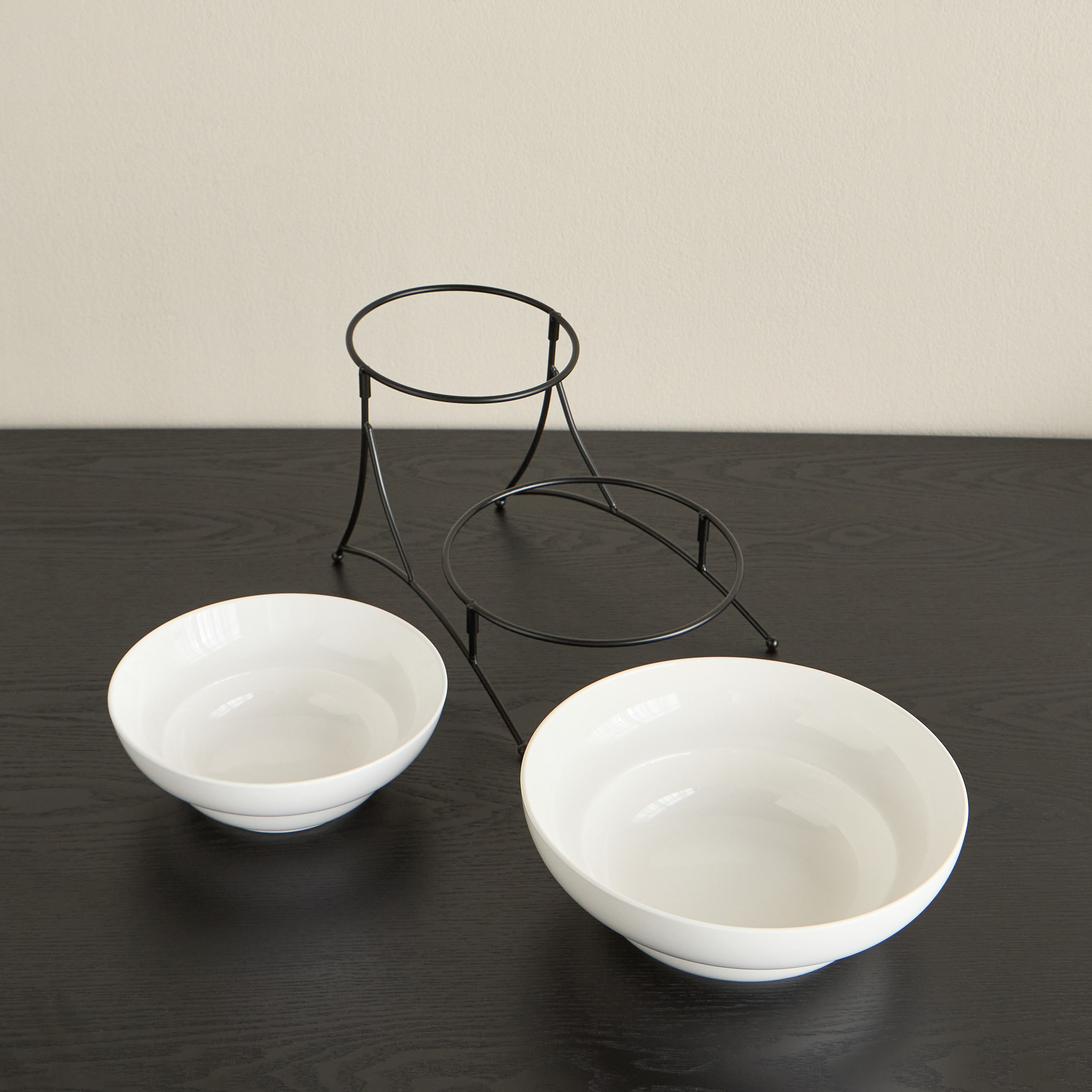 أوعية بورسلان من قطعتين مع حامل - فيتون-household-dining-dinnerware-bowls-image-2
