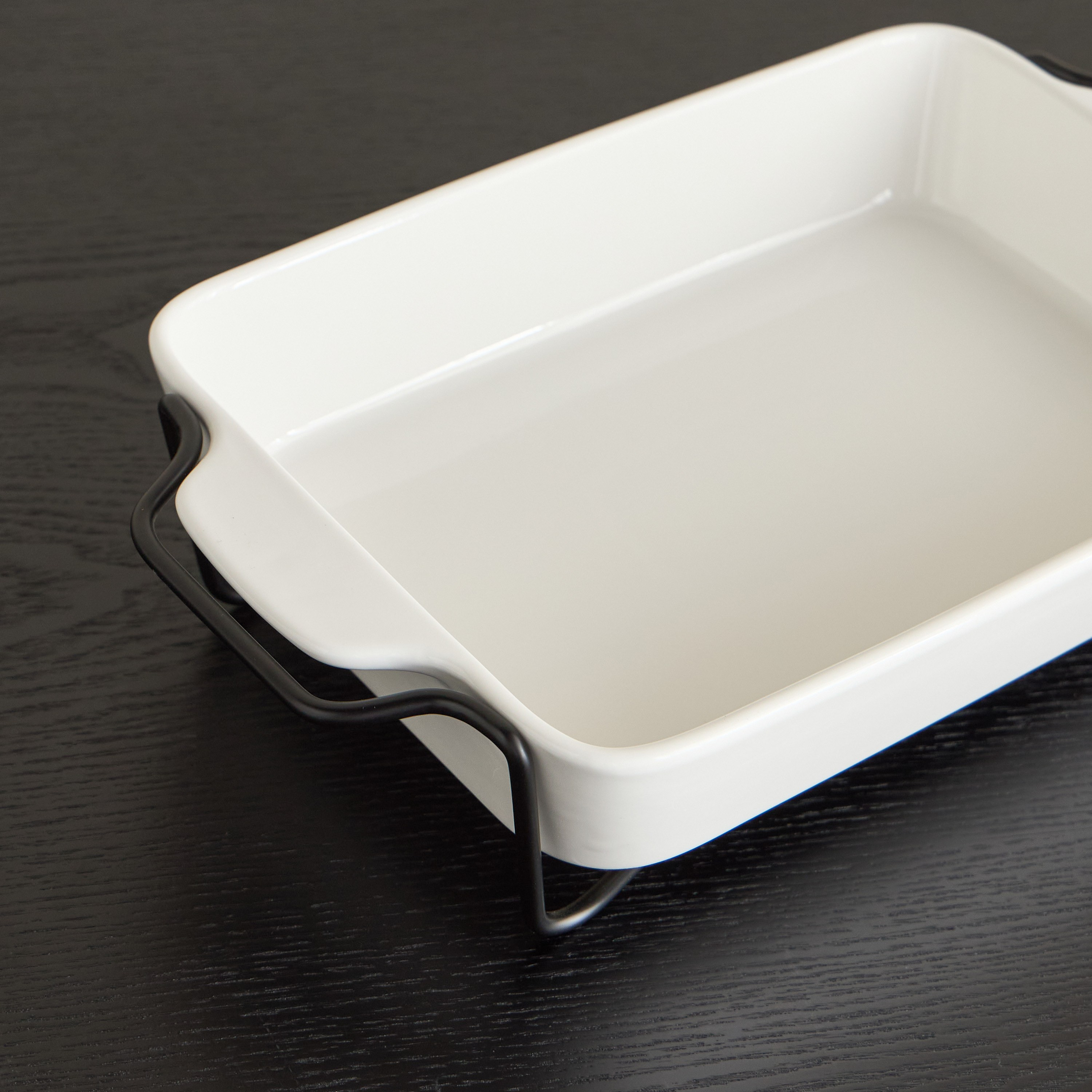 Veton Porcelain Serving Bowl with Stand - 22 cm-household-dining-dinnerware-bowls-image-3