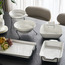 وعاء تقديم بورسلان مع حامل - فيتون - 22 سم-household-dining-dinnerware-bowls-image-2