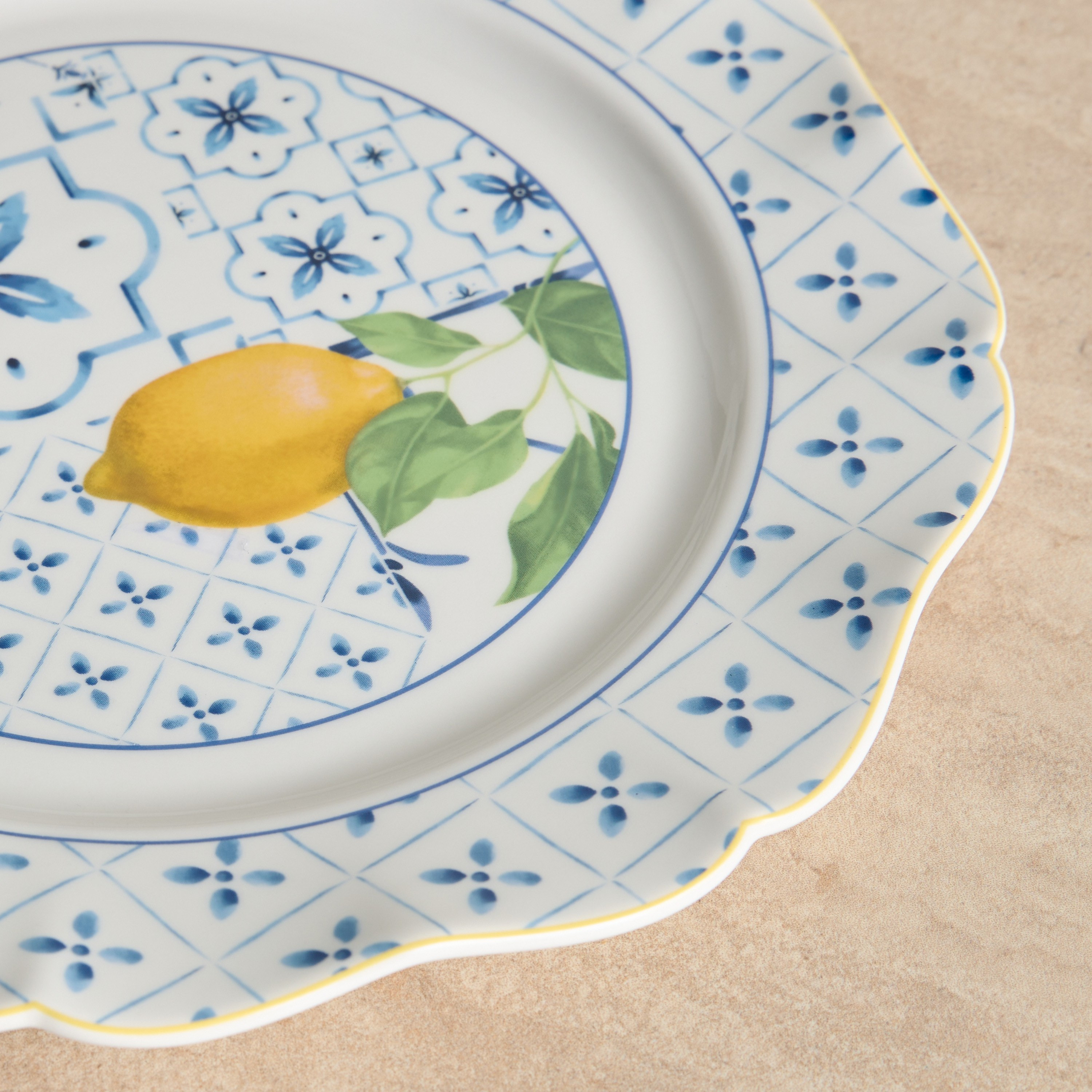 Amico Porcelain Serving Plate - 27 cm-household-dining-dinnerware-plates-image-2