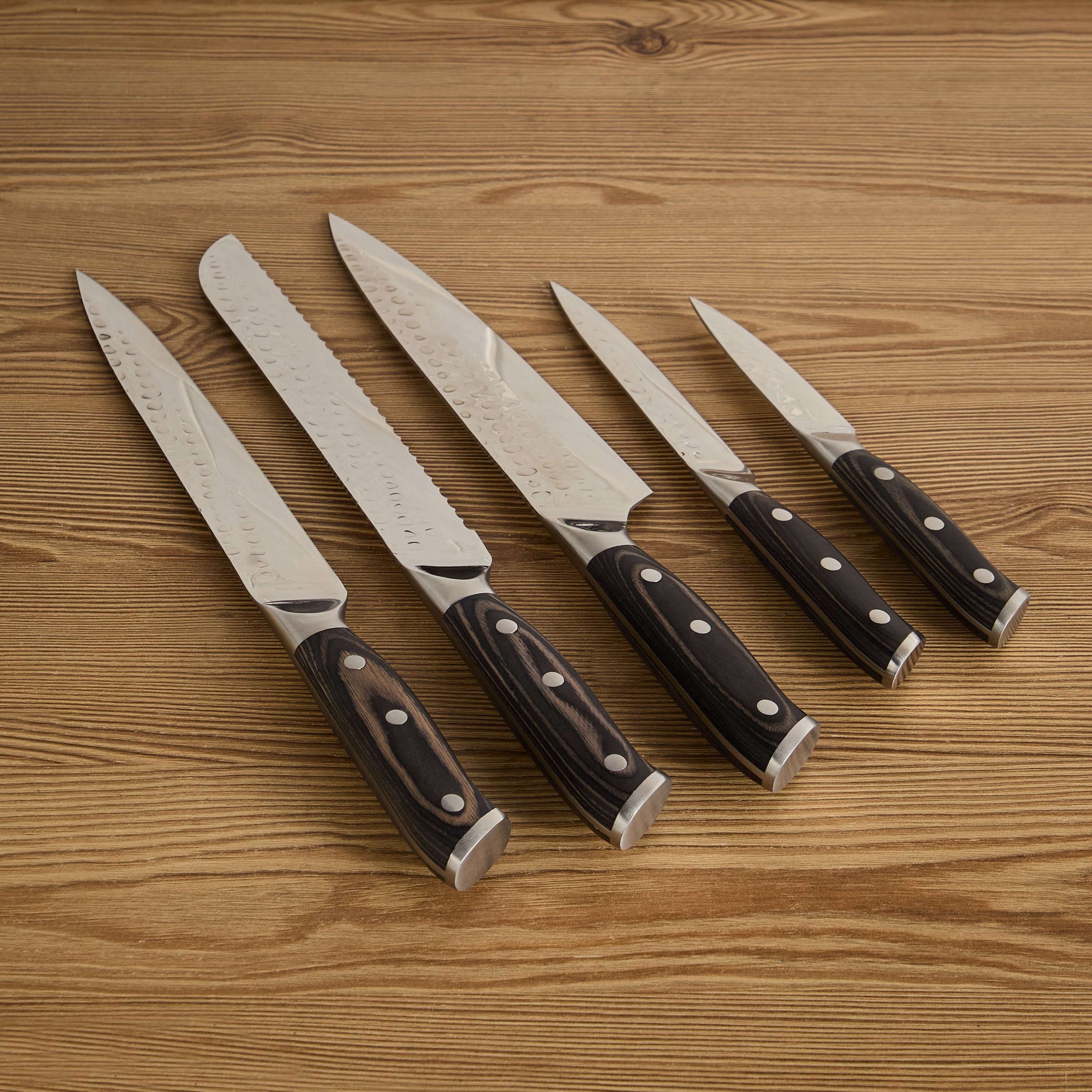 طقم سكاكين 5 قطع مع حامل - سيرس-household-kitchen-kitchentoolsandutensils-knives-image-2