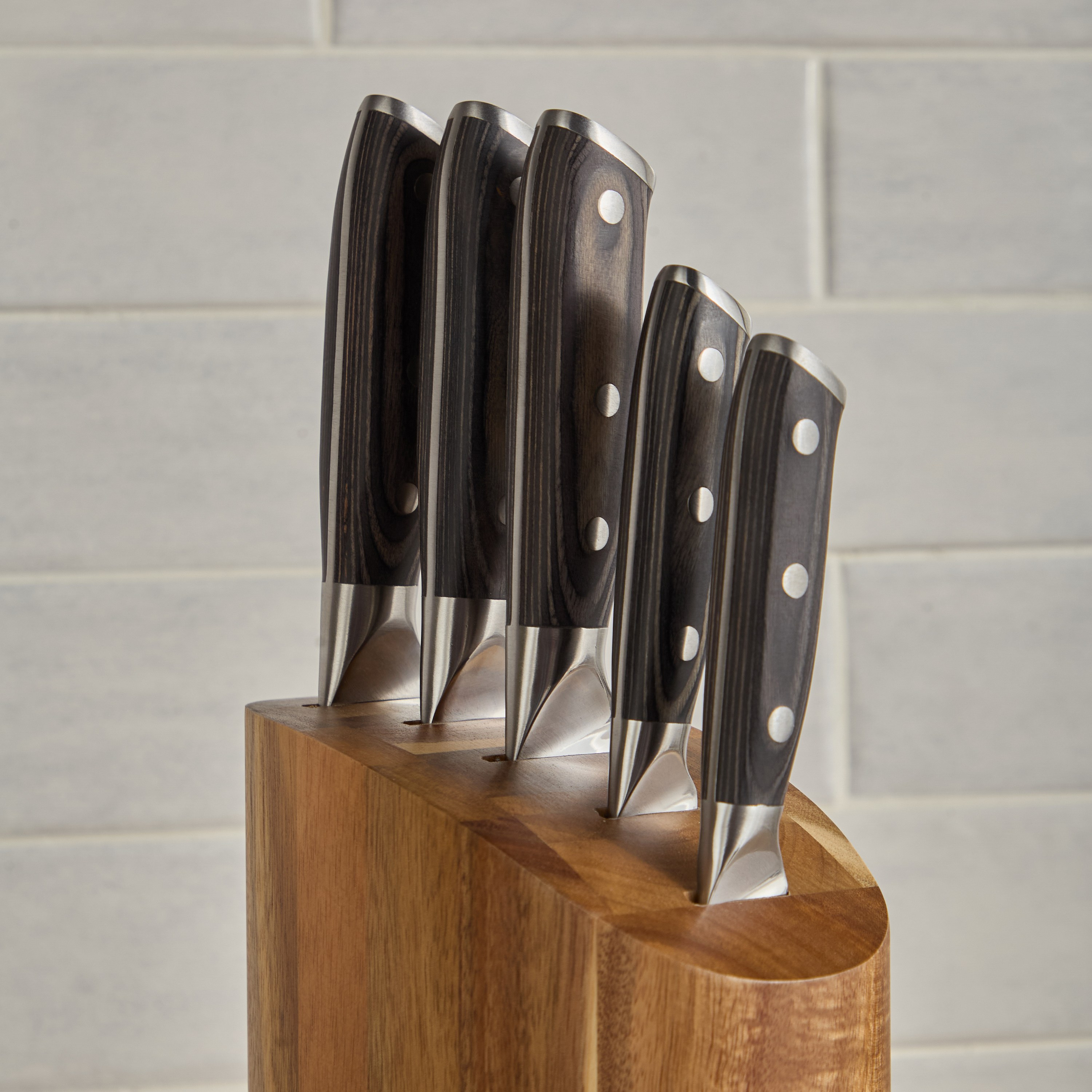 طقم سكاكين 5 قطع مع حامل - سيرس-household-kitchen-kitchentoolsandutensils-knives-image-3