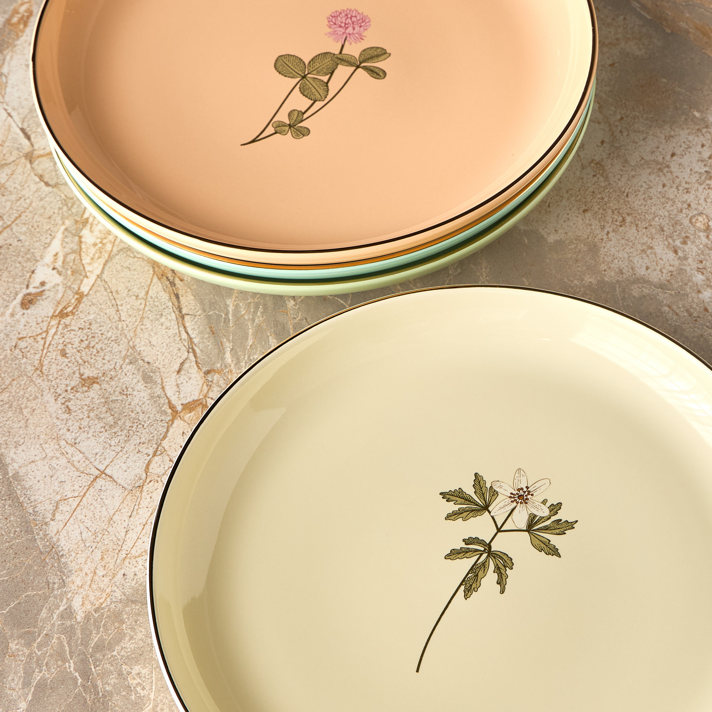 Garden Boho 4-Piece New Bone China Serving Plate Set-household-giftingaccessories-giftings-image-4
