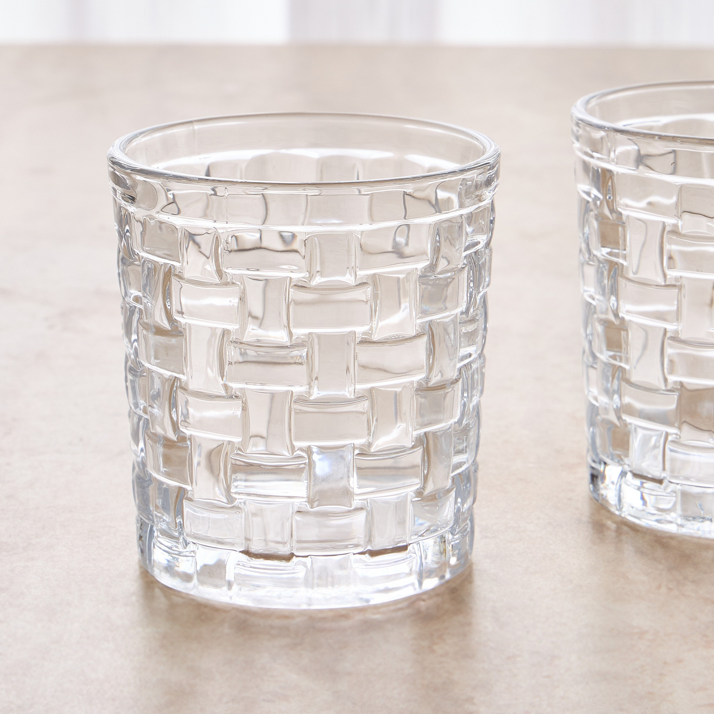 Hamza 6-Piece DOF Glass Set - 280 ml-household-dining-glassware-drinkingglasses-image-2