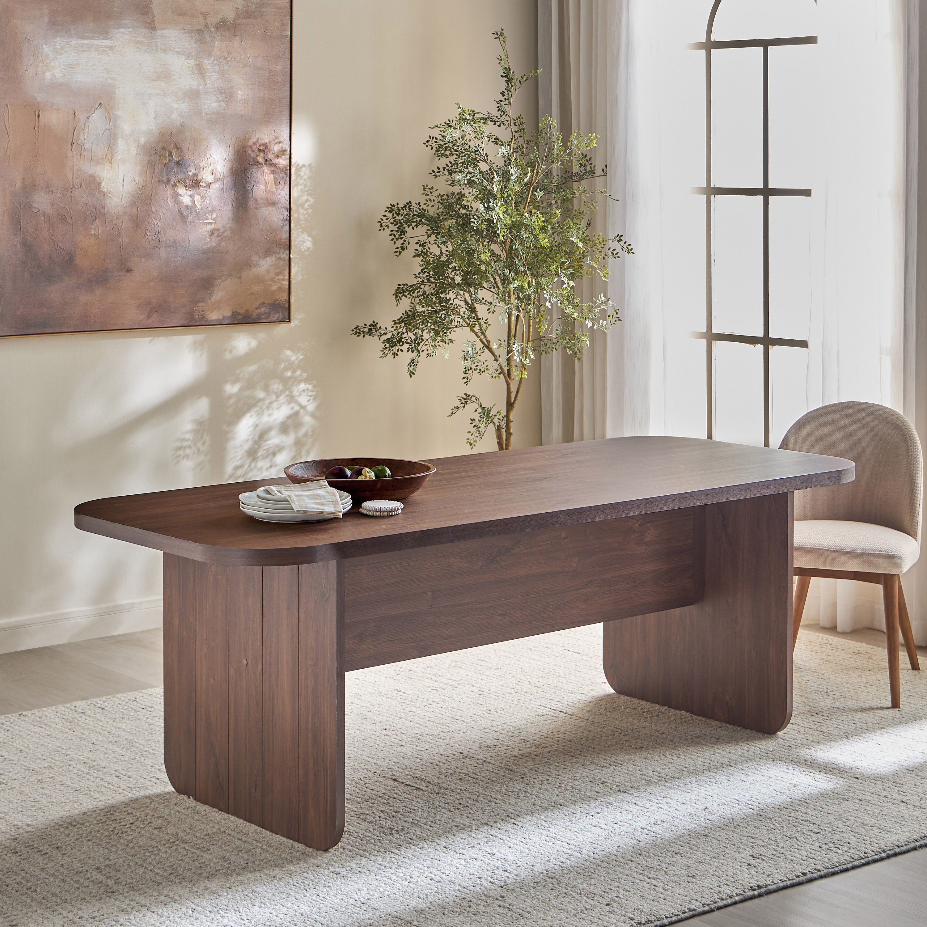 Calagary 8-Seater Dining Table