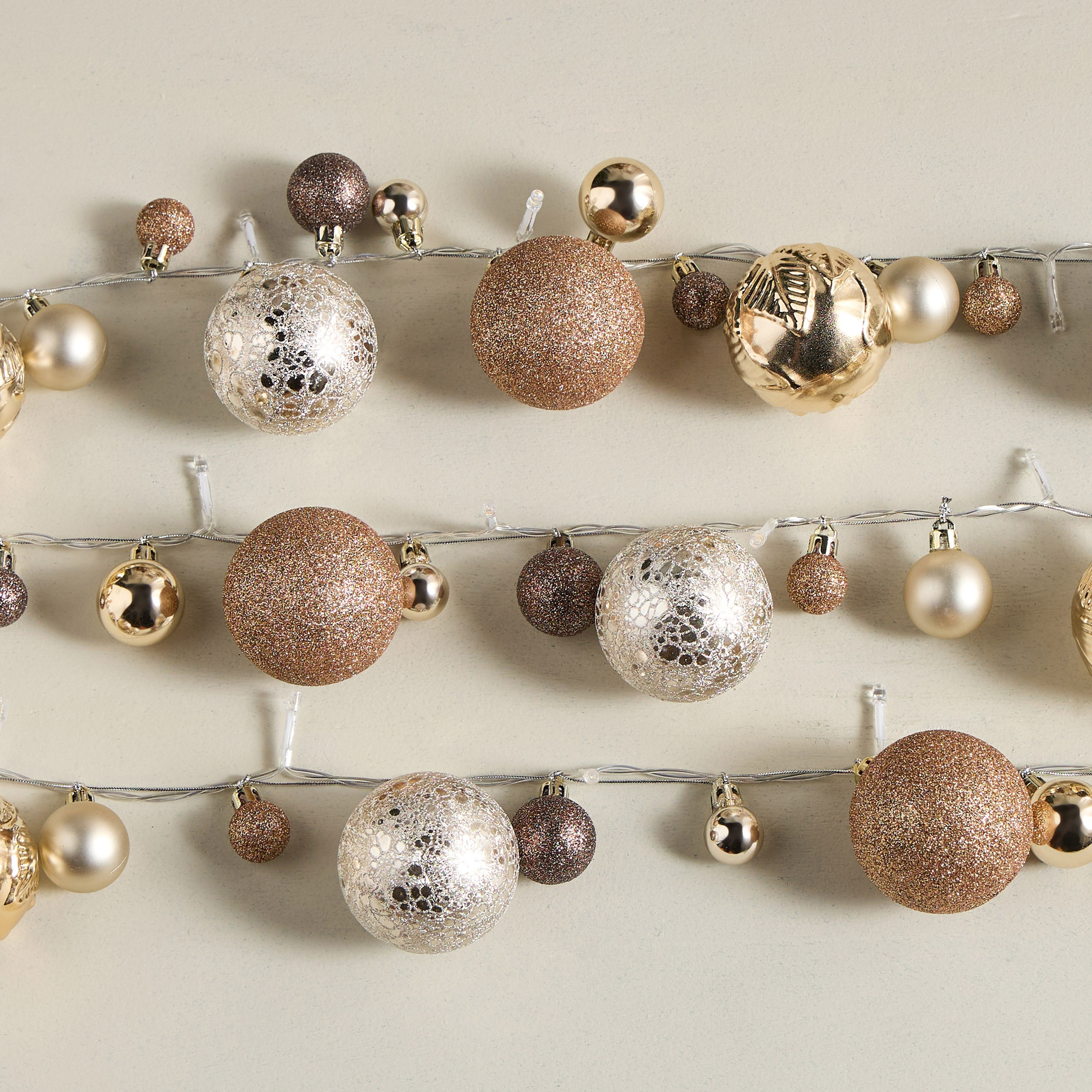 62-Piece Bauble Set - Assorted Design