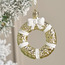 Decorative Wreath Ornament - 9.5 cm-household-christmas-decorandtableware-decoraccessories-image-2