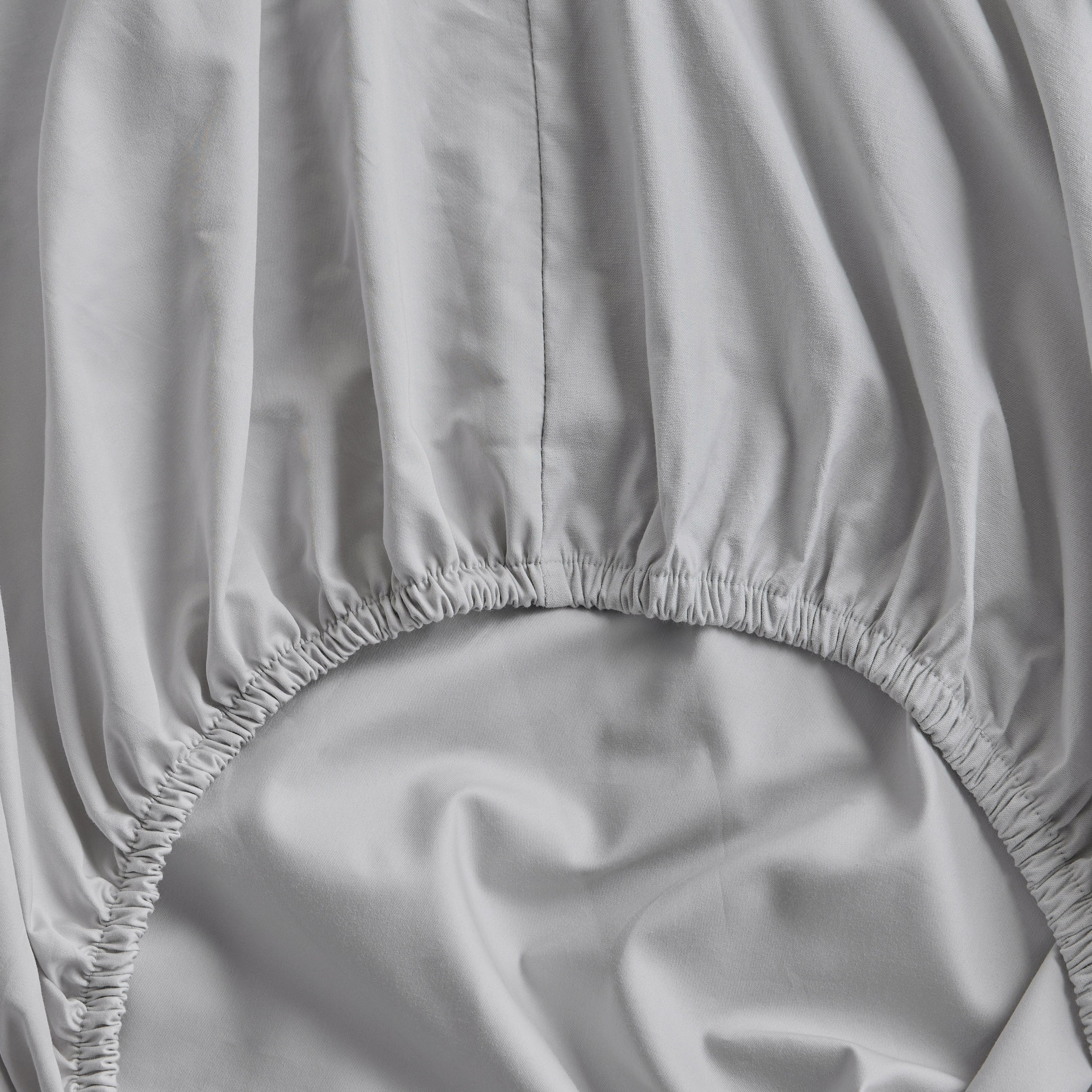 Waves Egyptian Cotton 400 Thread Count King Fitted Sheet - 180x205 cm-household-bedding-sheetsandpillowcases-fittedsheets-image-2