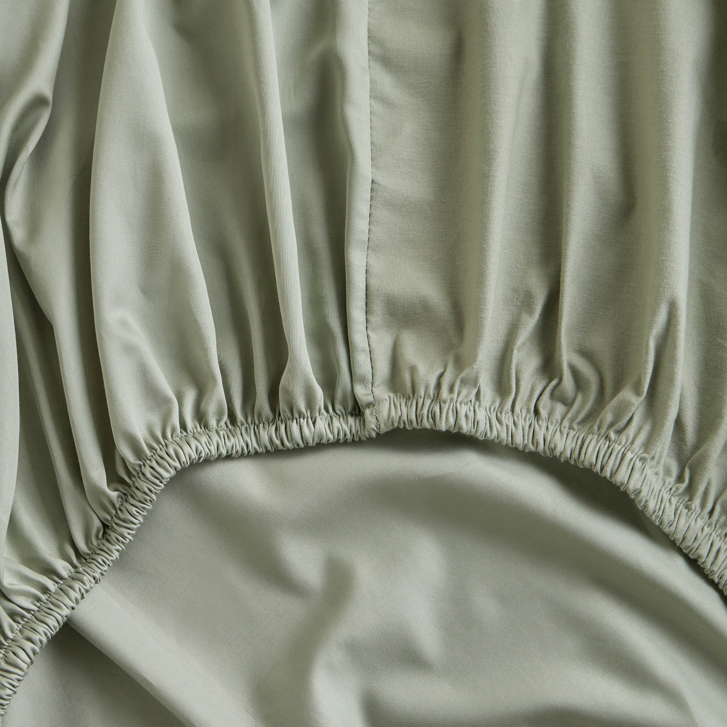 Waves Egyptian Cotton 400 Thread Count King Fitted Sheet - 180x205 cm-household-bedding-sheetsandpillowcases-fittedsheets-image-2