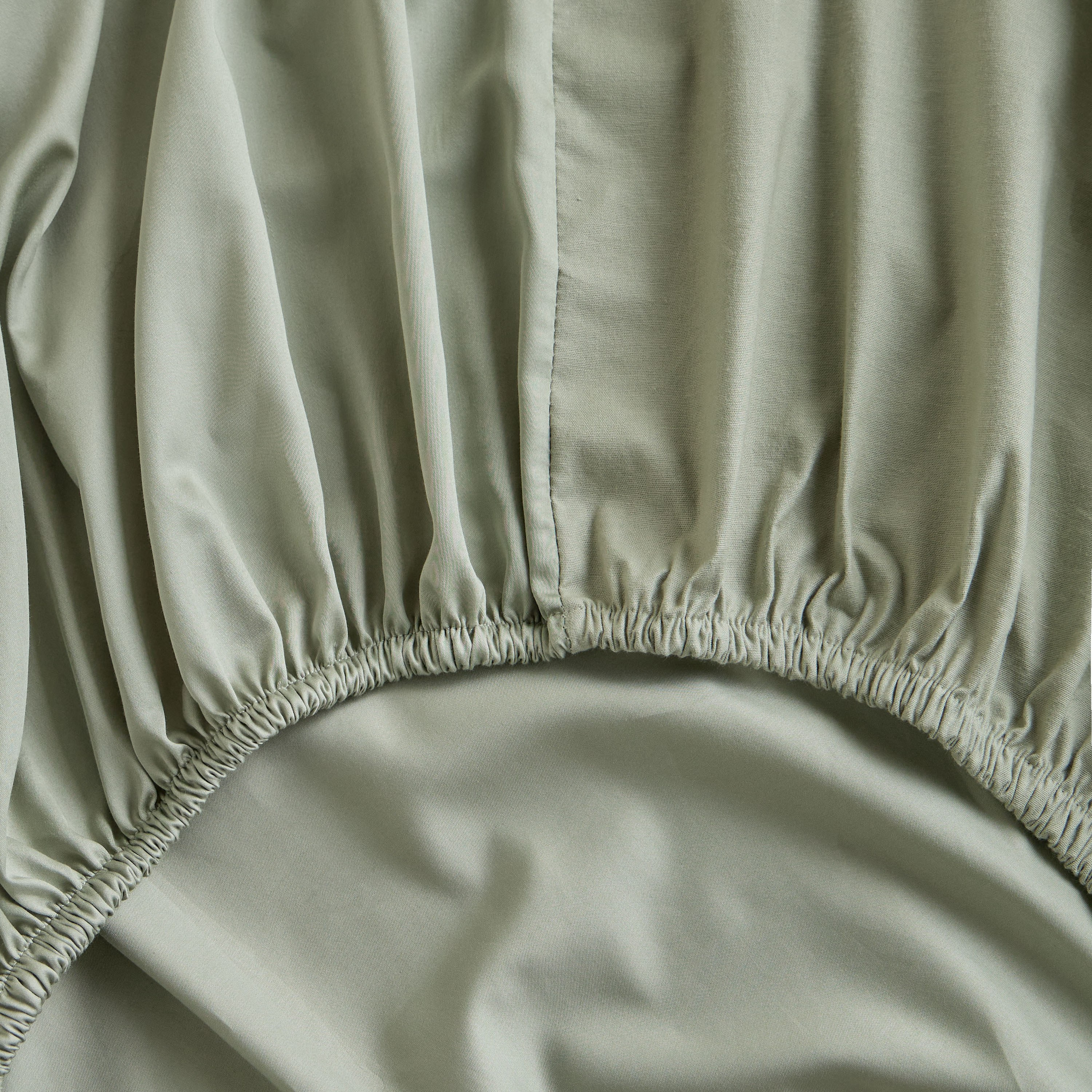 Waves Egyptian Cotton 400 Thread Count Super King Fitted Sheet - 200x205 cm-household-bedding-sheetsandpillowcases-fittedsheets-image-2