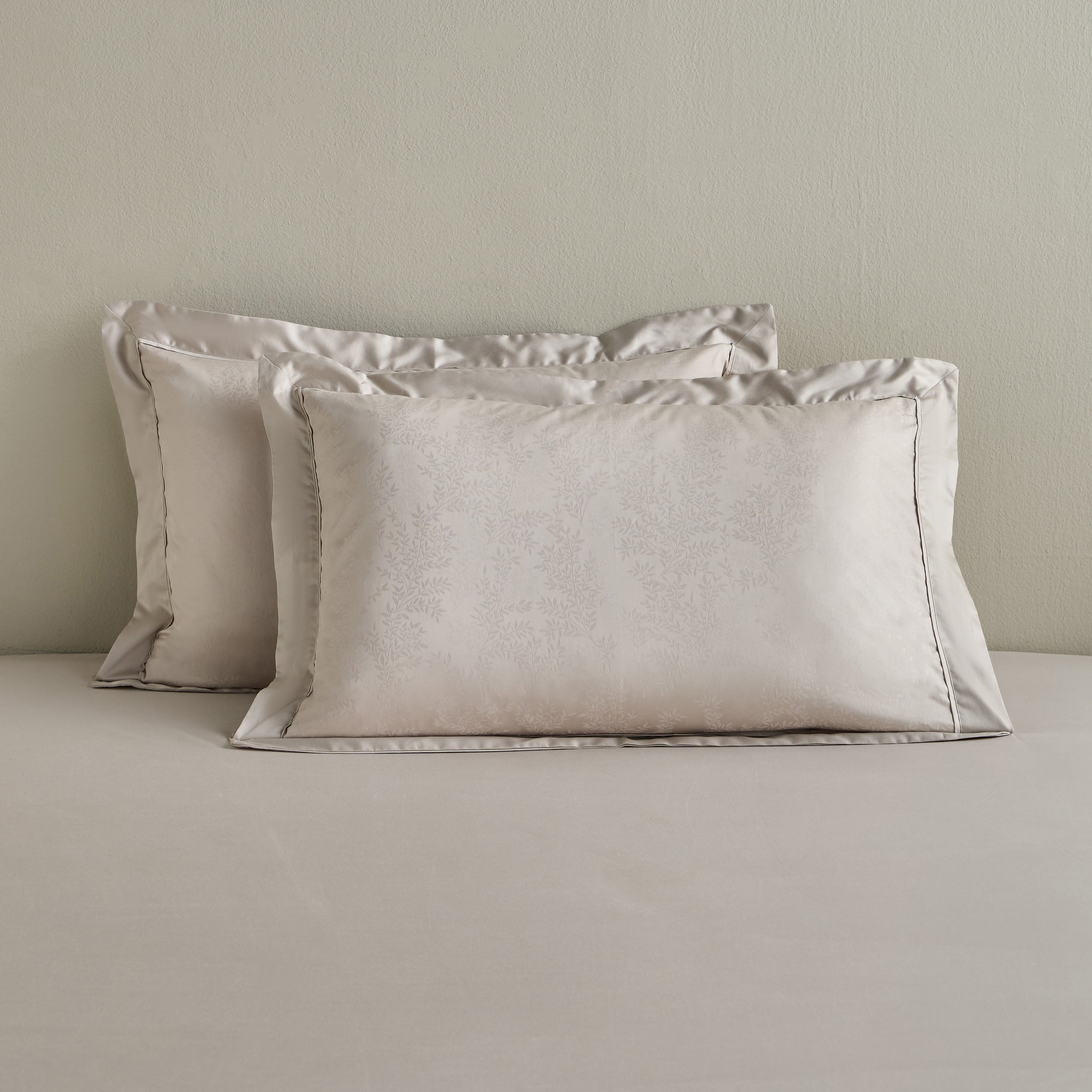 Marbella Egyptian Cotton Jacquard 400 Thread Count 2-Piece Pillowcase Set - 50x75 cm-household-bedding-sheetsandpillowcases-pillowcases-image-1