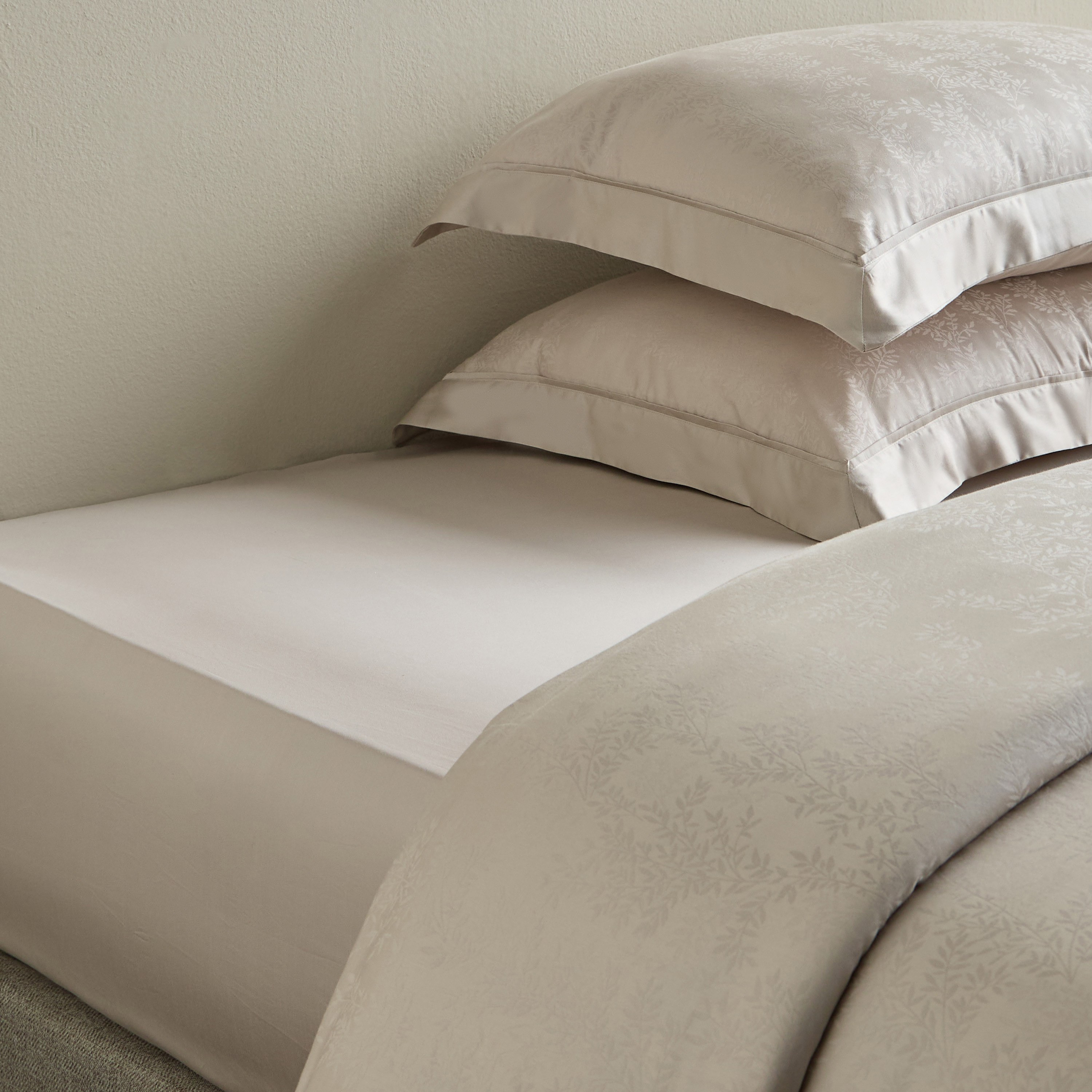 Marbella Egyptian Cotton Jacquard 400 Thread Count 2-Piece Pillowcase Set - 50x75 cm-household-bedding-sheetsandpillowcases-pillowcases-image-3