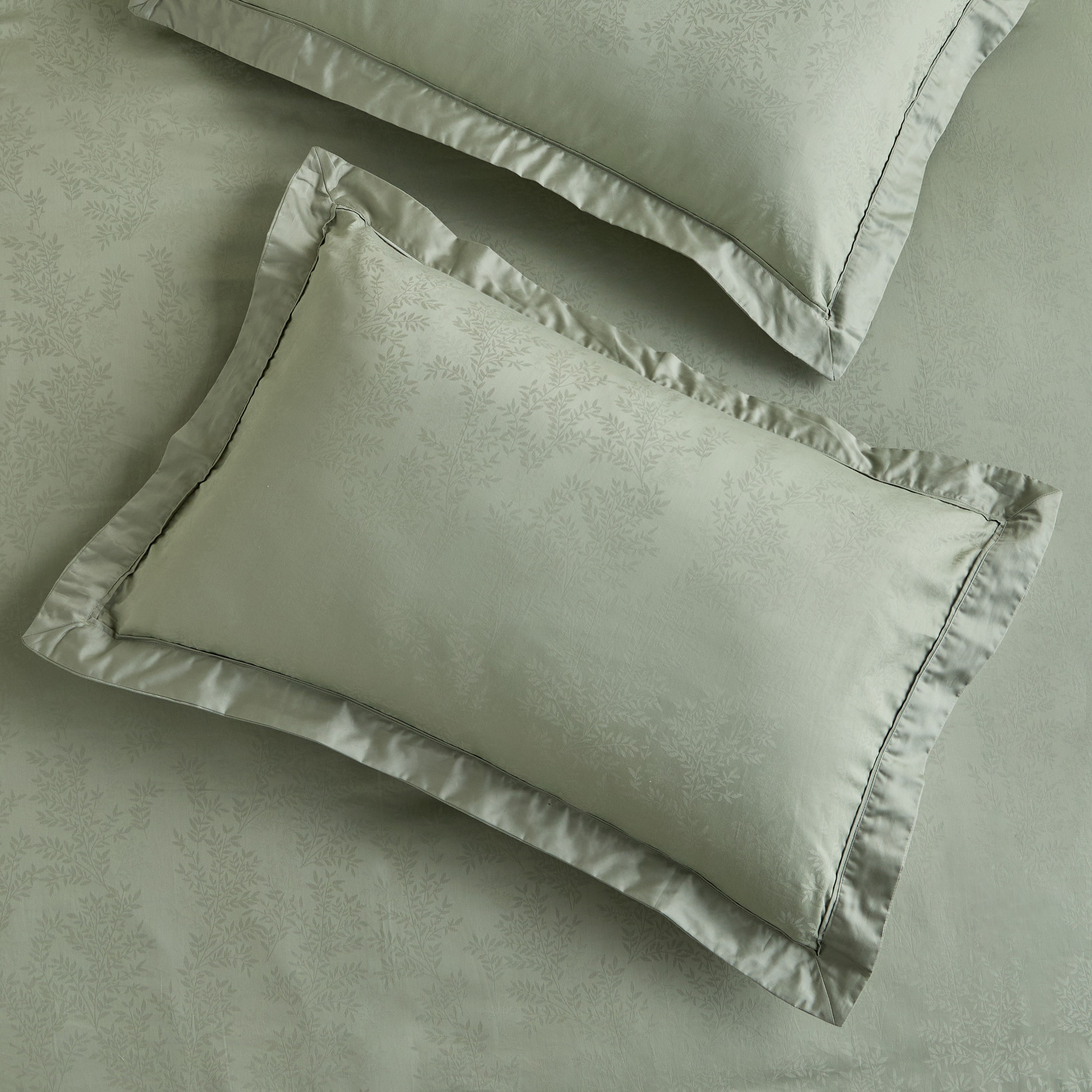 Marbella Egyptian Cotton Jacquard 400 Thread Count 2-Piece Pillowcase Set - 50x75 cm-household-bedding-sheetsandpillowcases-pillowcases-image-2