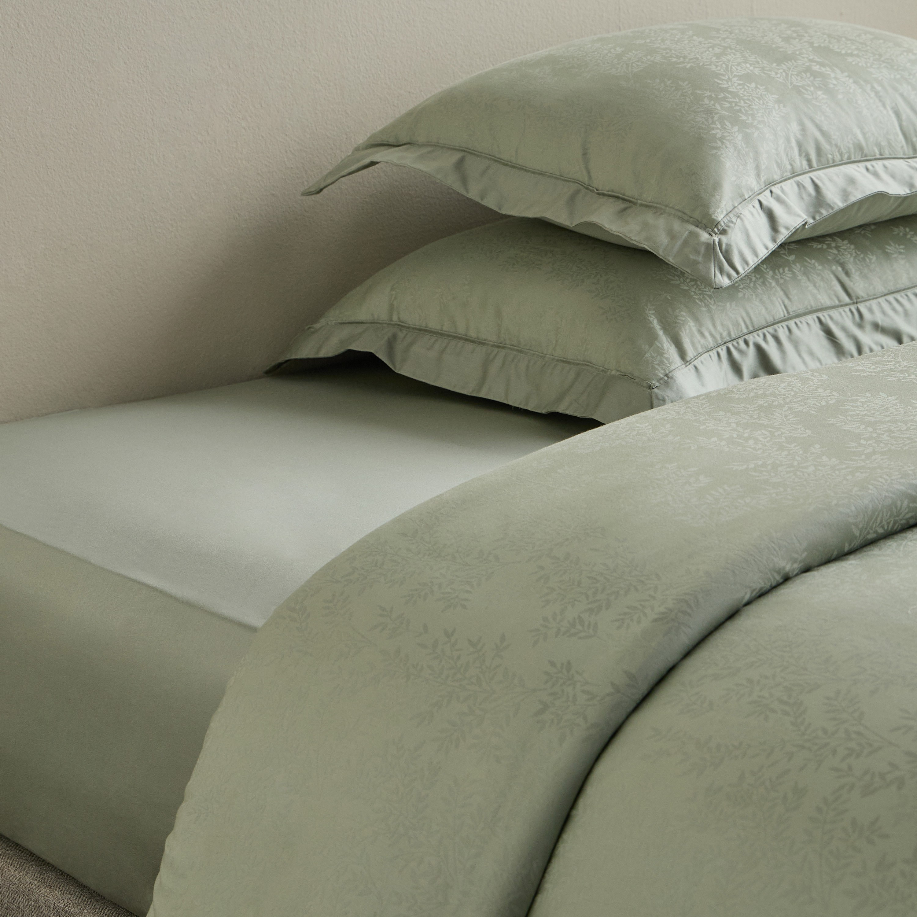 Marbella Egyptian Cotton Jacquard 400 Thread Count 2-Piece Pillowcase Set - 50x75 cm-household-bedding-sheetsandpillowcases-pillowcases-image-4