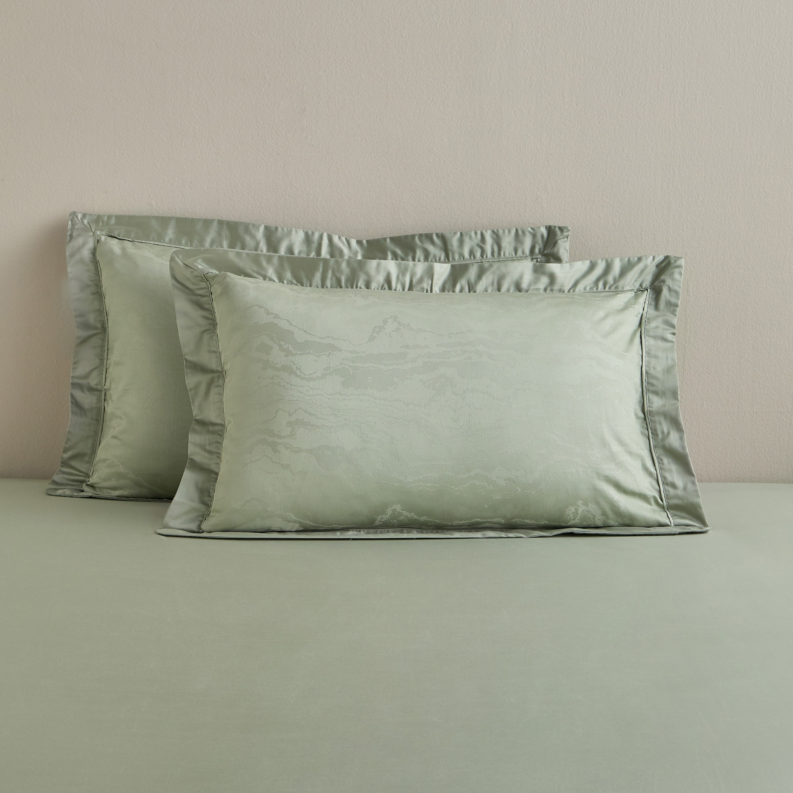 طقم غطاء وسادة قياسي من قطعتين عدد خيوط 400 قطن مصري - روما - 50×75 سم-household-bedding-sheetsandpillowcases-pillowcases-image-1
