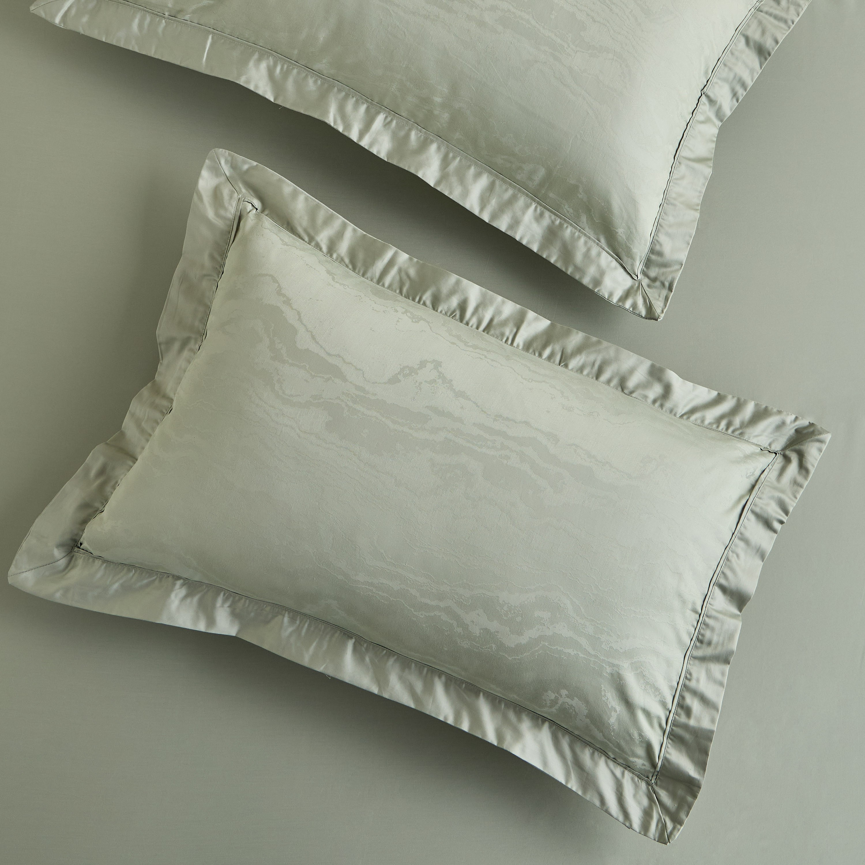 طقم غطاء وسادة قياسي من قطعتين عدد خيوط 400 قطن مصري - روما - 50×75 سم-household-bedding-sheetsandpillowcases-pillowcases-image-2