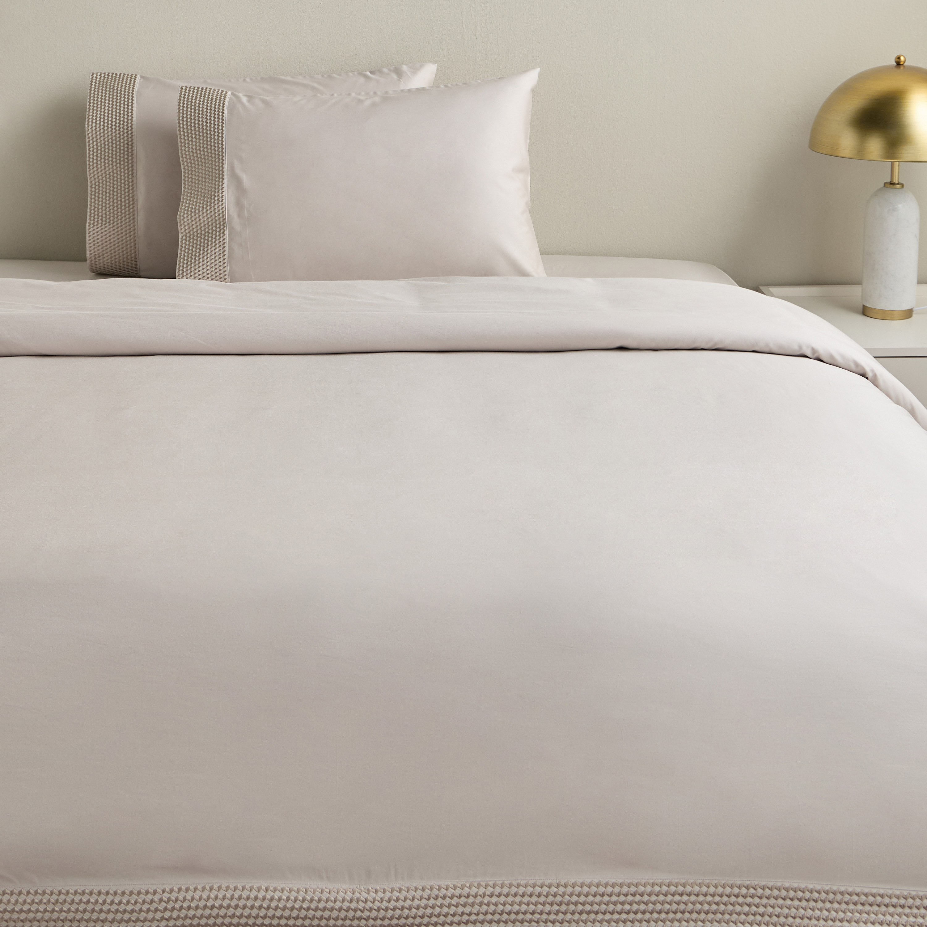 Sydney Egyptian Cotton 600 Thread Count 3-Piece King Duvet Cover Set - 230x220 cm-household-bedding-duvetandcovers-duvetcovers-image-2
