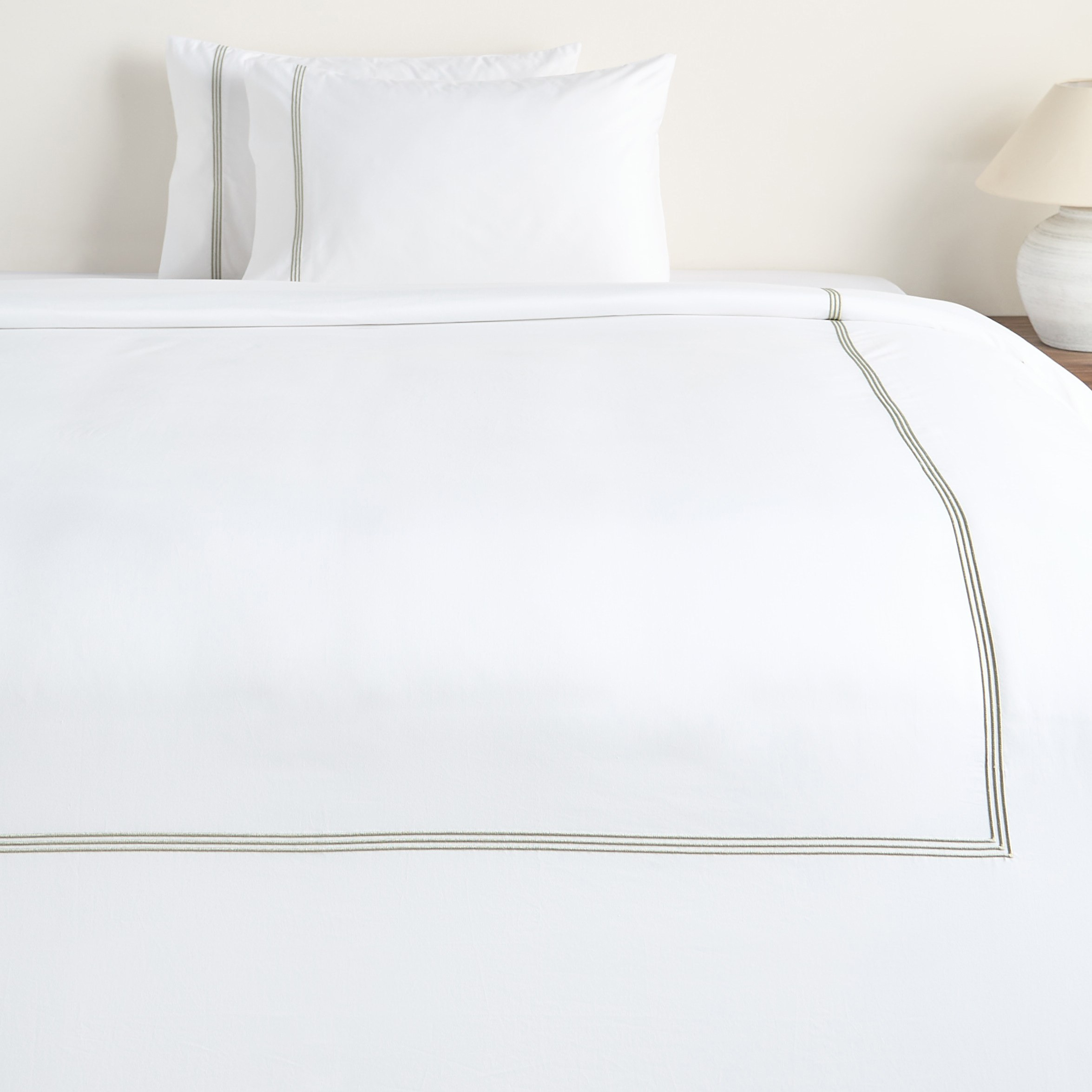 Verona Egyptian Cotton 600 Thread Count 3-Piece Super King Duvet Cover Set - 260x220 cm-household-bedding-duvetandcovers-duvetcovers-image-2